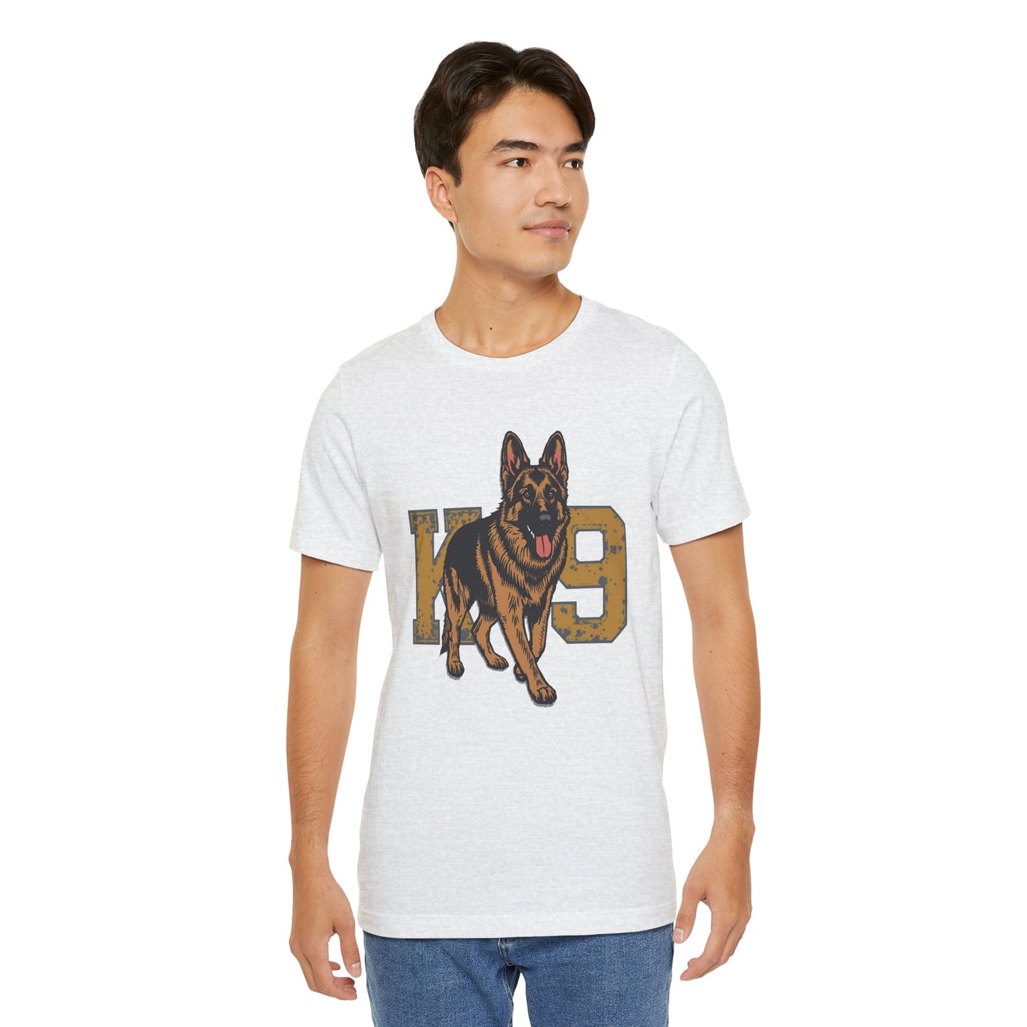 K9 Dog Lover German Shepherd Tee, Pet Owner Gift, Unisex Jersey Shirt