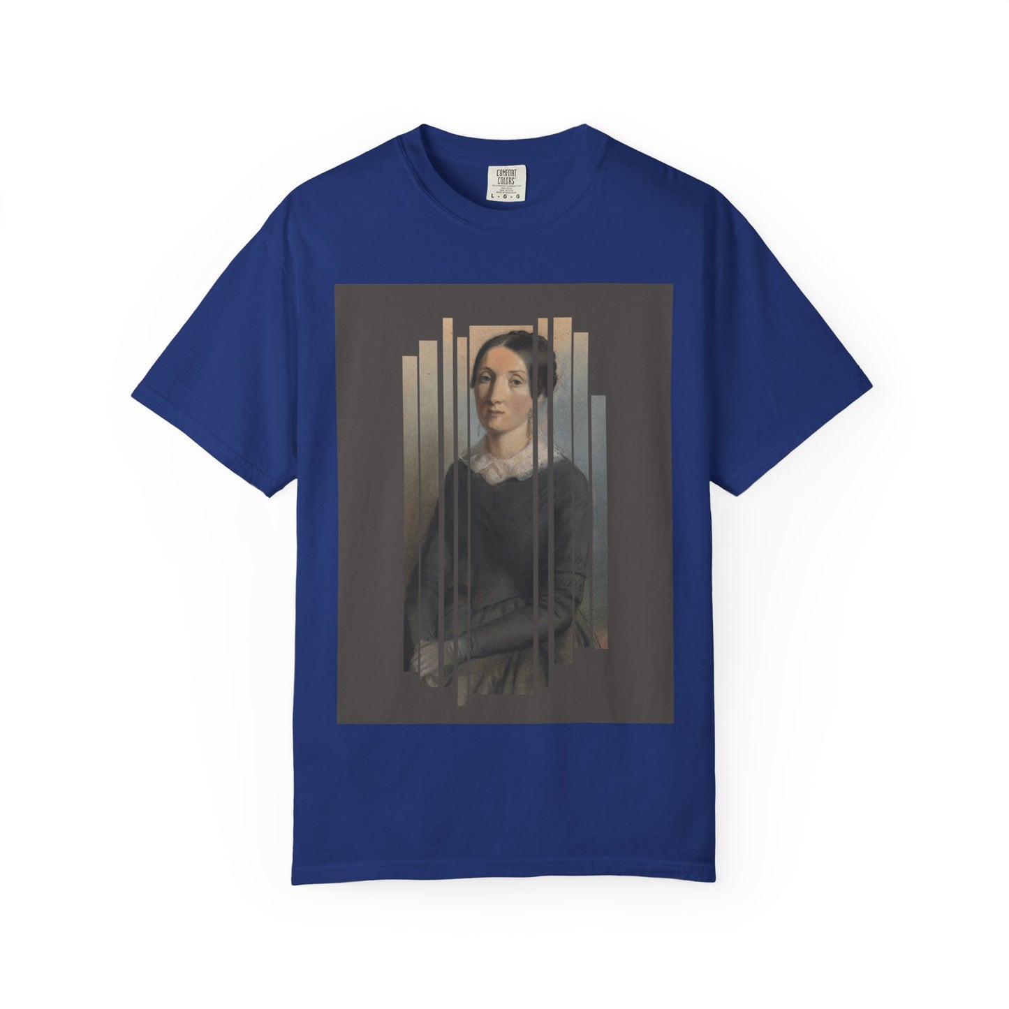 Vintage Aesthetic Art Tee, Unisex Garment-Dyed T-shirt with Artistic Design, Casual Wear, Gift for Art Lovers, Trendy Graphic Shirt