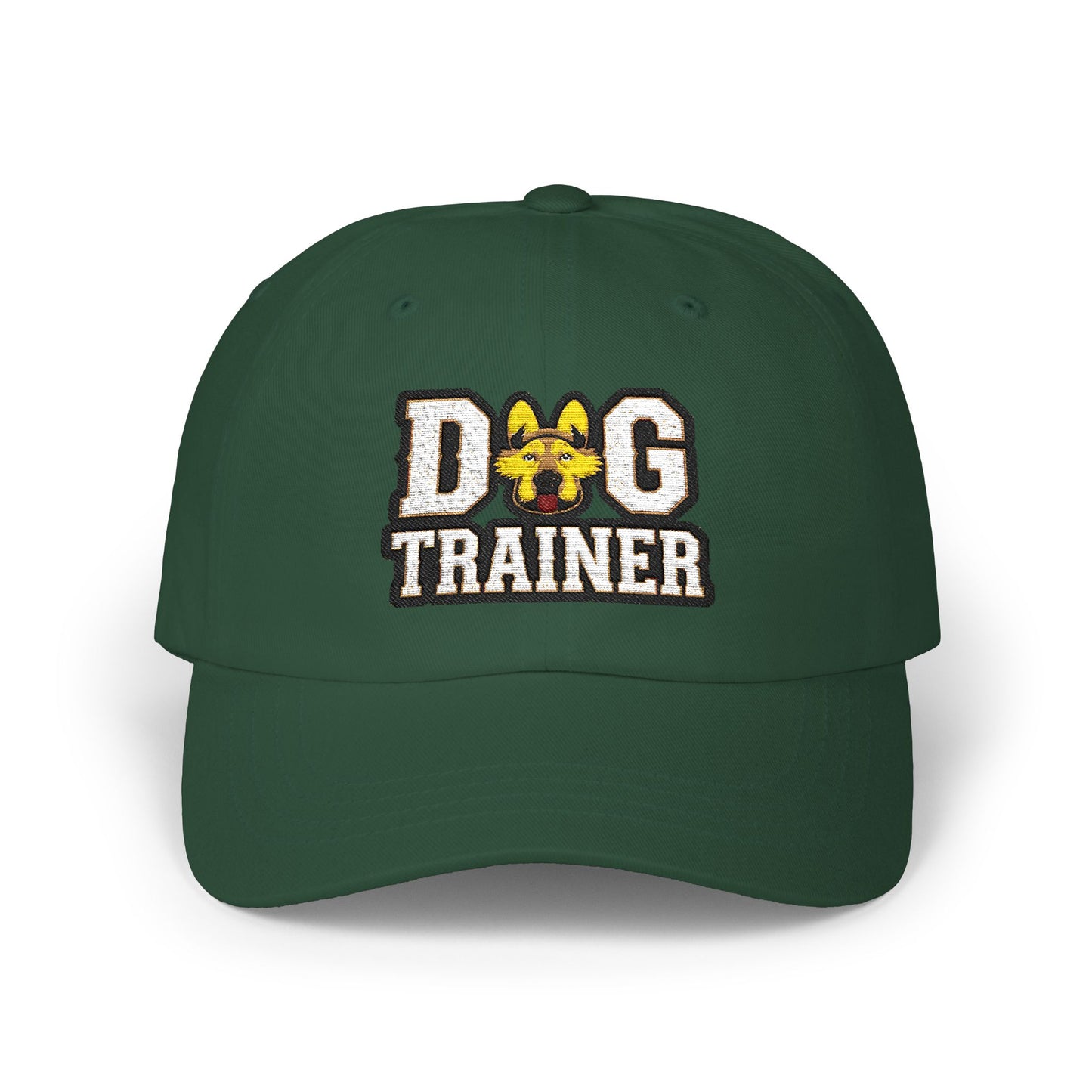 Embroidered Dog Trainer Classic Dad Cap - Perfect Gift for Dog Owners, Casual Hat, Adjustable Baseball Cap