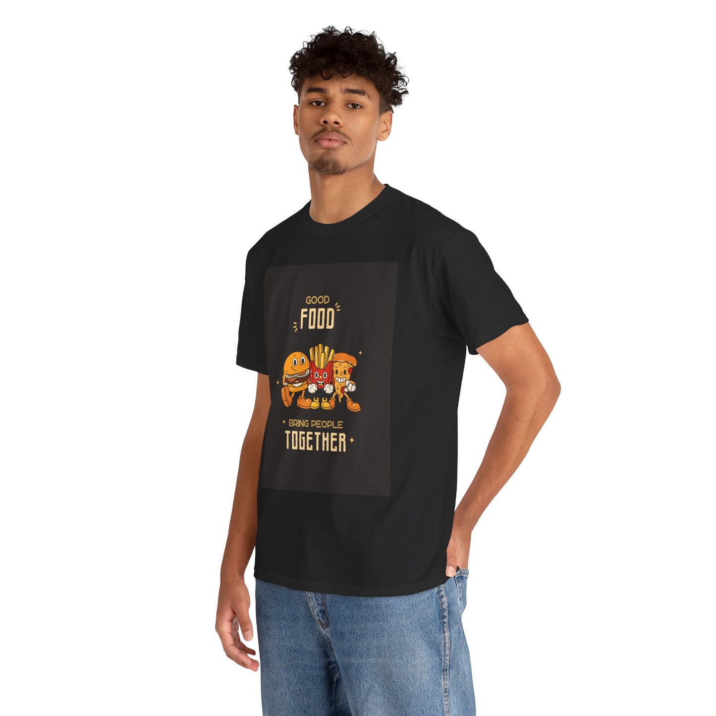 Good Food Unisex Tee | Fun Foodie Shirt, Gift for Food Lovers, Casual Wear, Kitchen Humor, BBQ Party