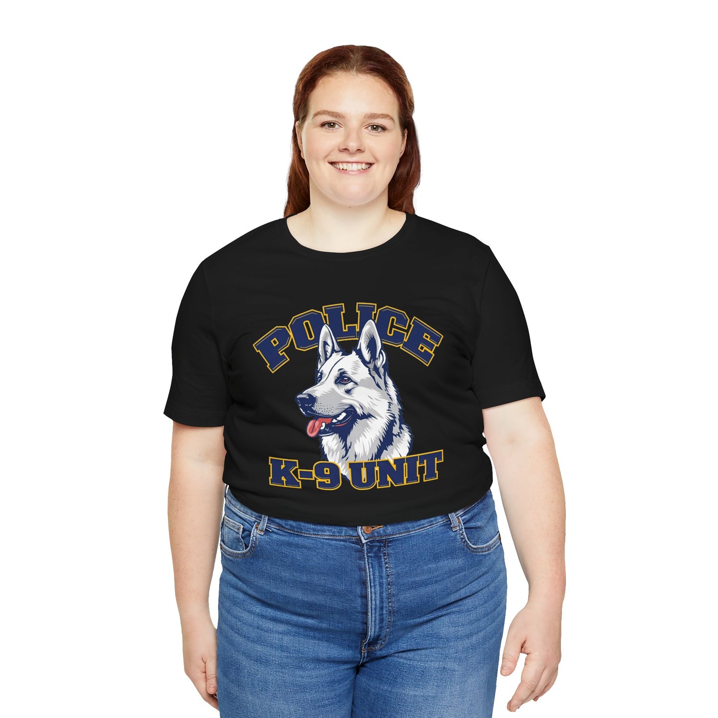 German Shepherd K-9 Unit Police Tee - Perfect for Dog Lovers, Police Fans