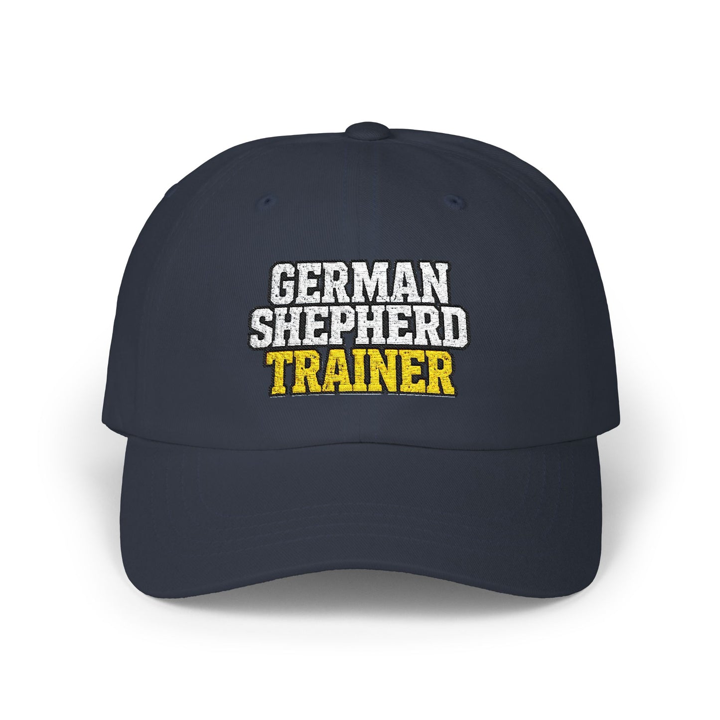 Embroidered German Shepherd Trainer Dad Cap | Perfect Gift for Dog Owners