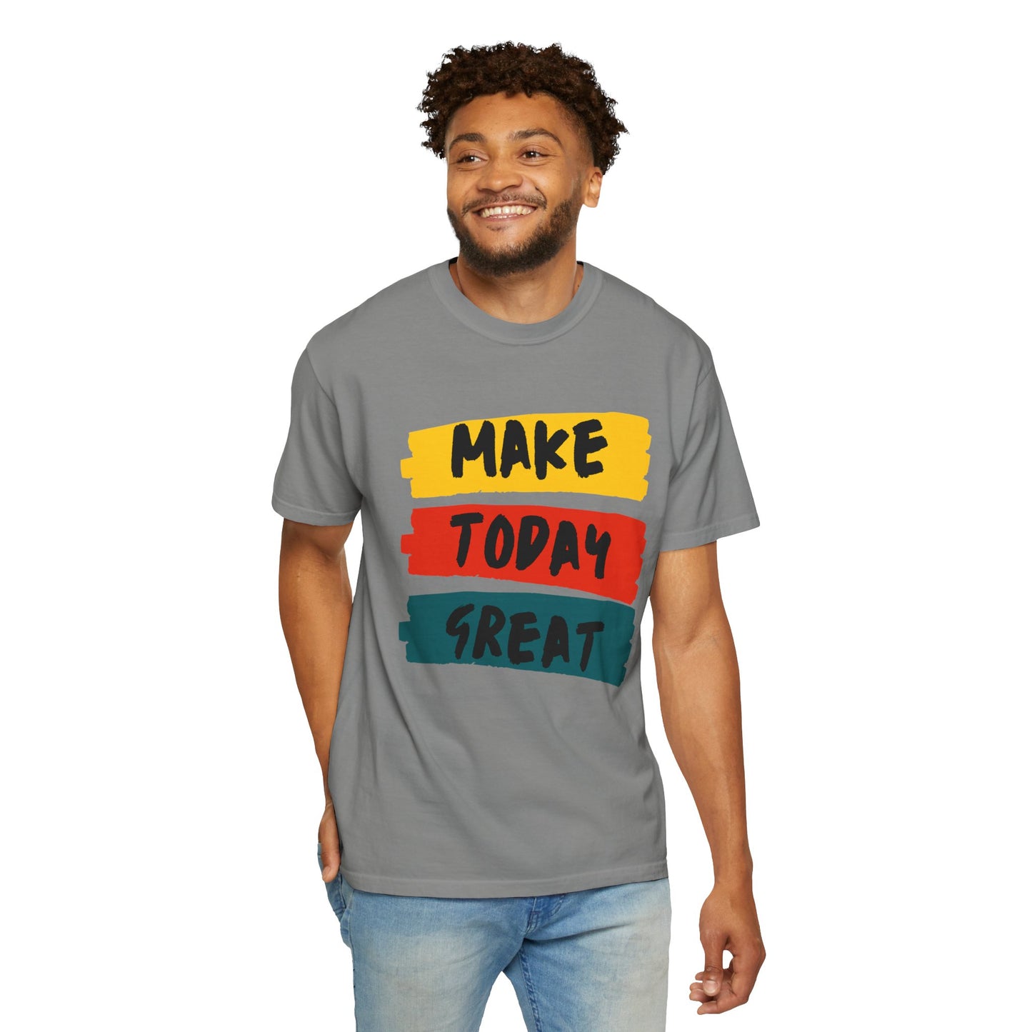 Motivational Unisex T-Shirt - Make Today Great, Casual Wear, Gifts for Her, Gifts for Him, Inspirational Tee, Everyday Comfort