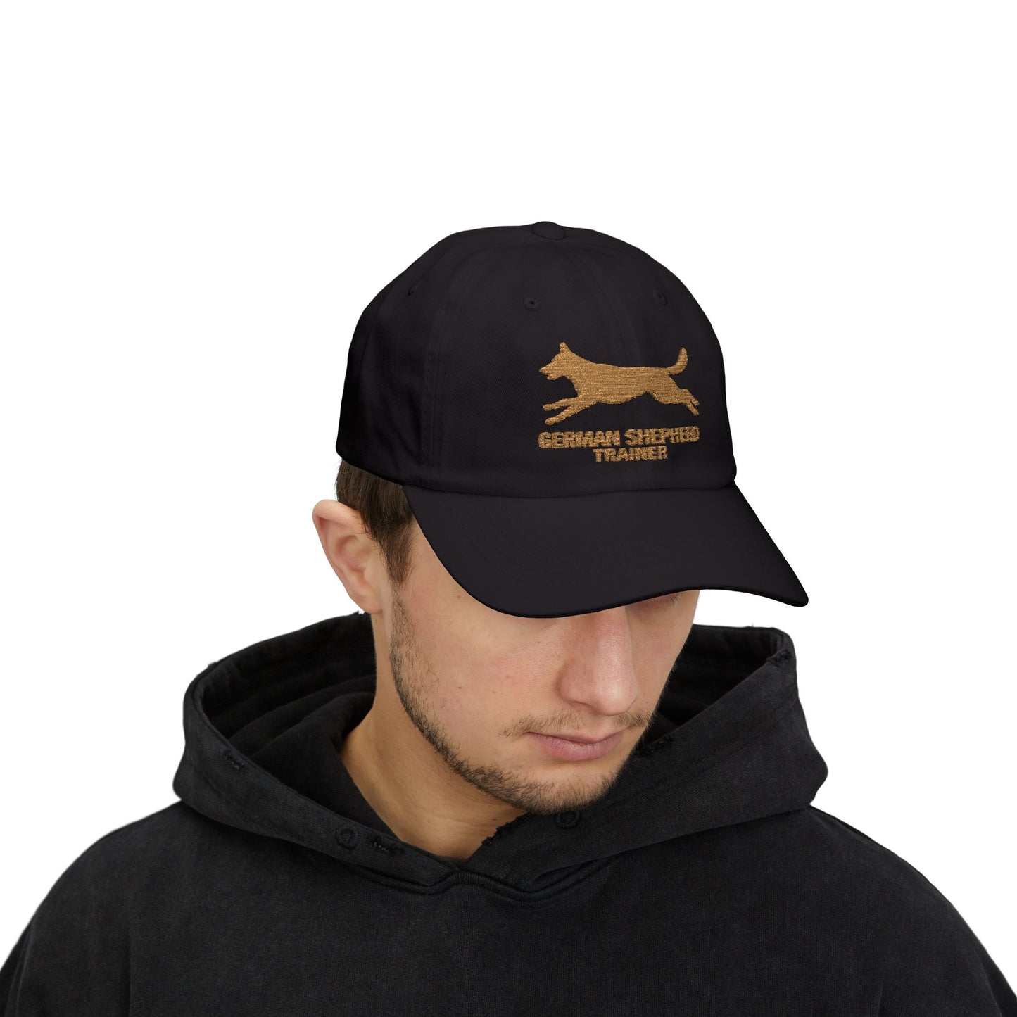 Embroidered German Shepherd Trainer Classic Dad Cap | Pet Lover Gift | Dog Trainer Merchandise