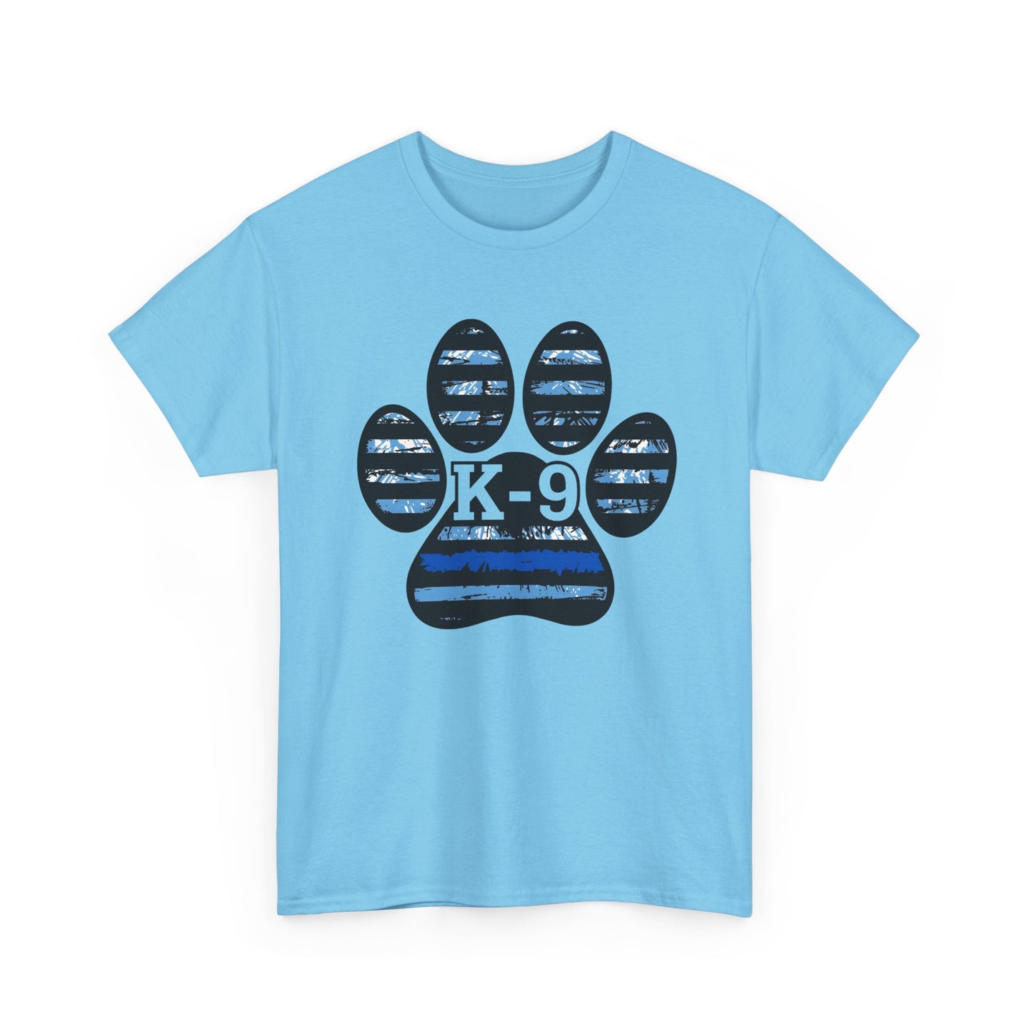 K-9 Paw Print Tee – Unisex Cotton Tee for Dog Lovers, Pet Owners, Animal Rescue Supporters
