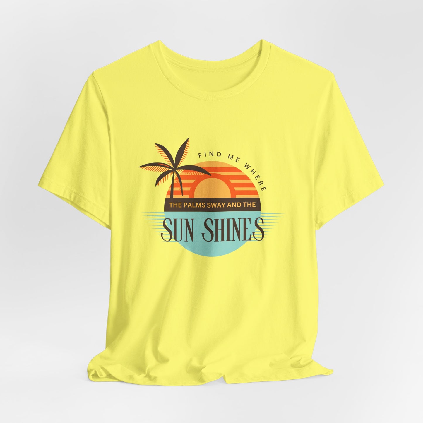 Tropical Vibes Tee - Relaxing Beach Sunset Design for Travelers and Summer Lovers, Perfect Gift for Vacations, Beach Days, and Casual Style