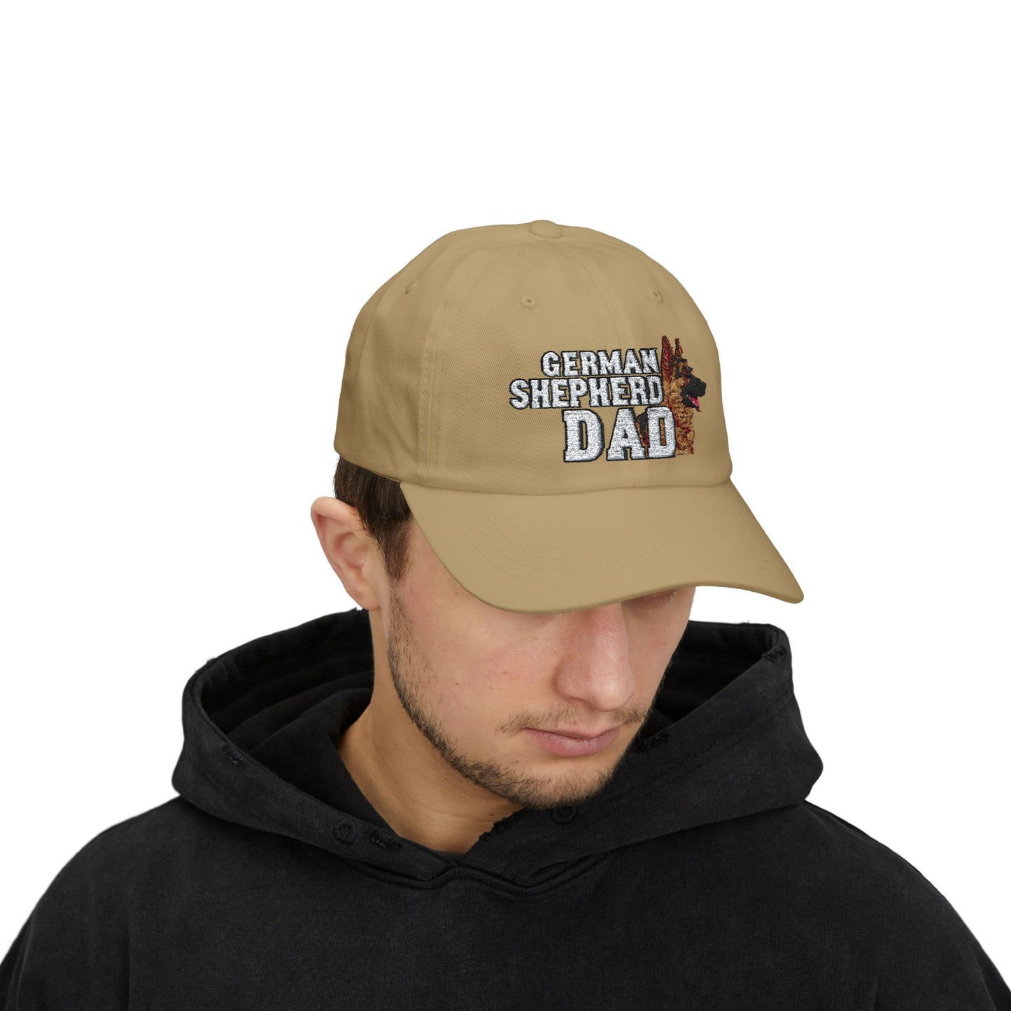 German Shepherd Embroidered Dad Cap - Classic Dad Hat for Dog Lovers