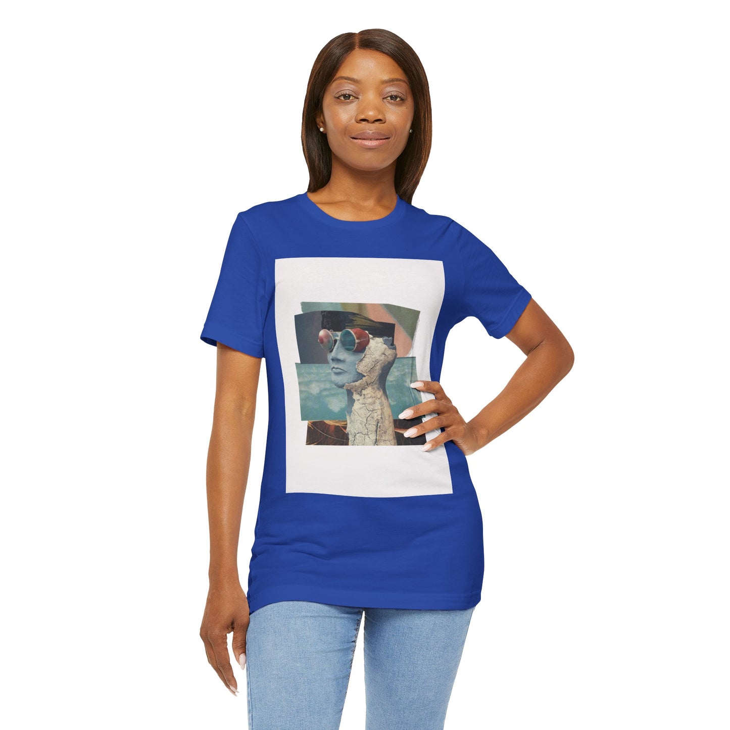 Retro Vibes Unisex Jersey Tee - Cool Graphic Shirt for Everyday Wear, Gift for Friends, Summer Style, Casual Hanging Out