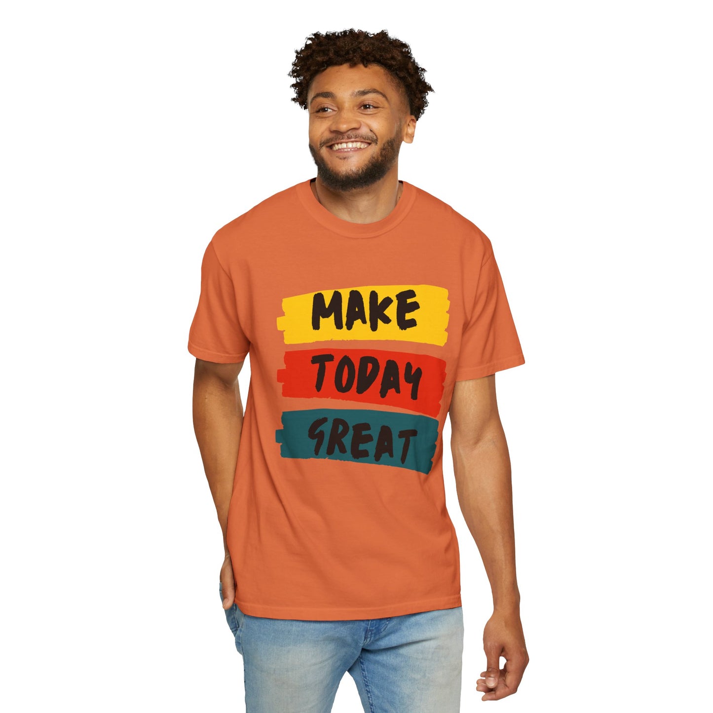 Motivational Unisex T-Shirt - Make Today Great, Casual Wear, Gifts for Her, Gifts for Him, Inspirational Tee, Everyday Comfort
