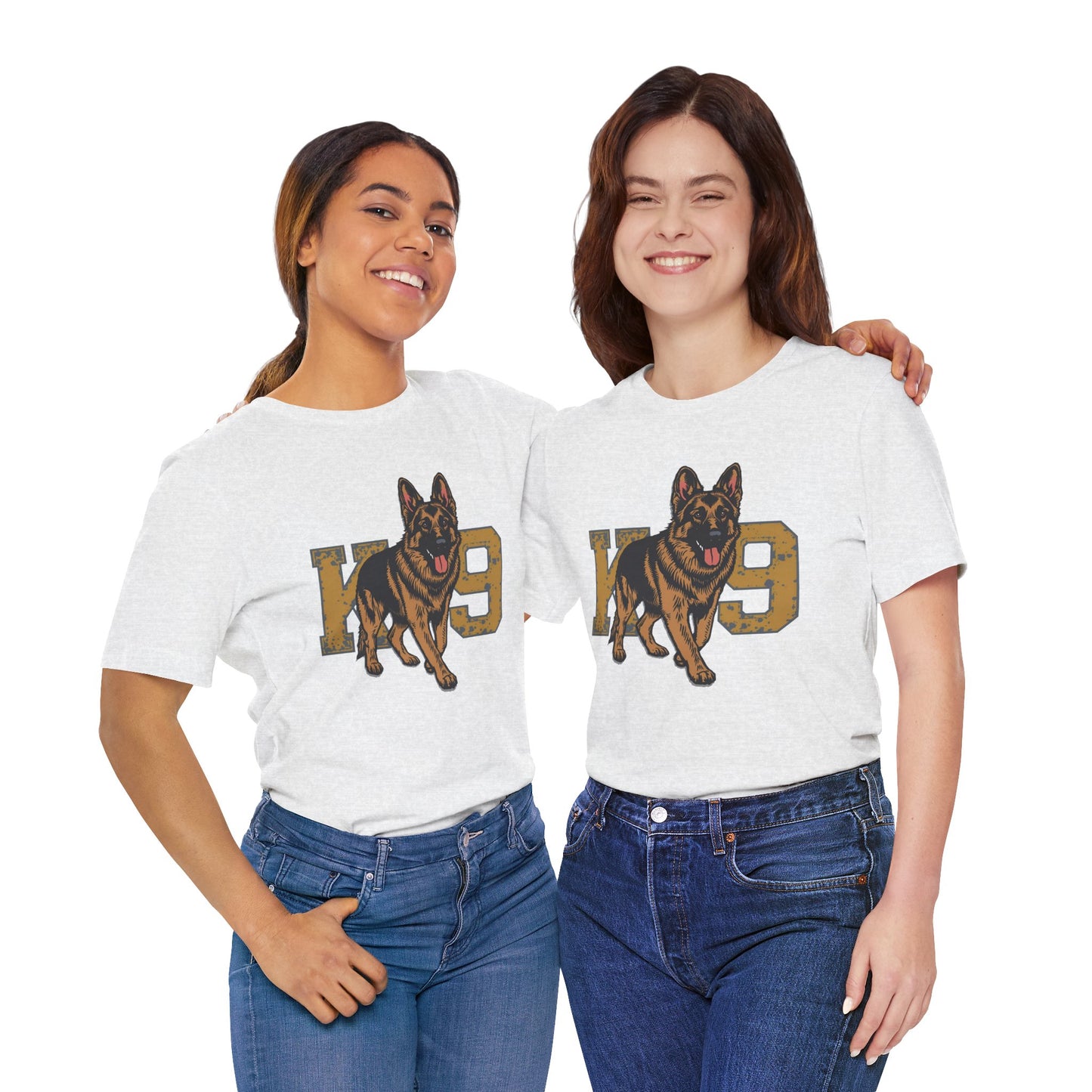 K9 Dog Lover German Shepherd Tee, Pet Owner Gift, Unisex Jersey Shirt