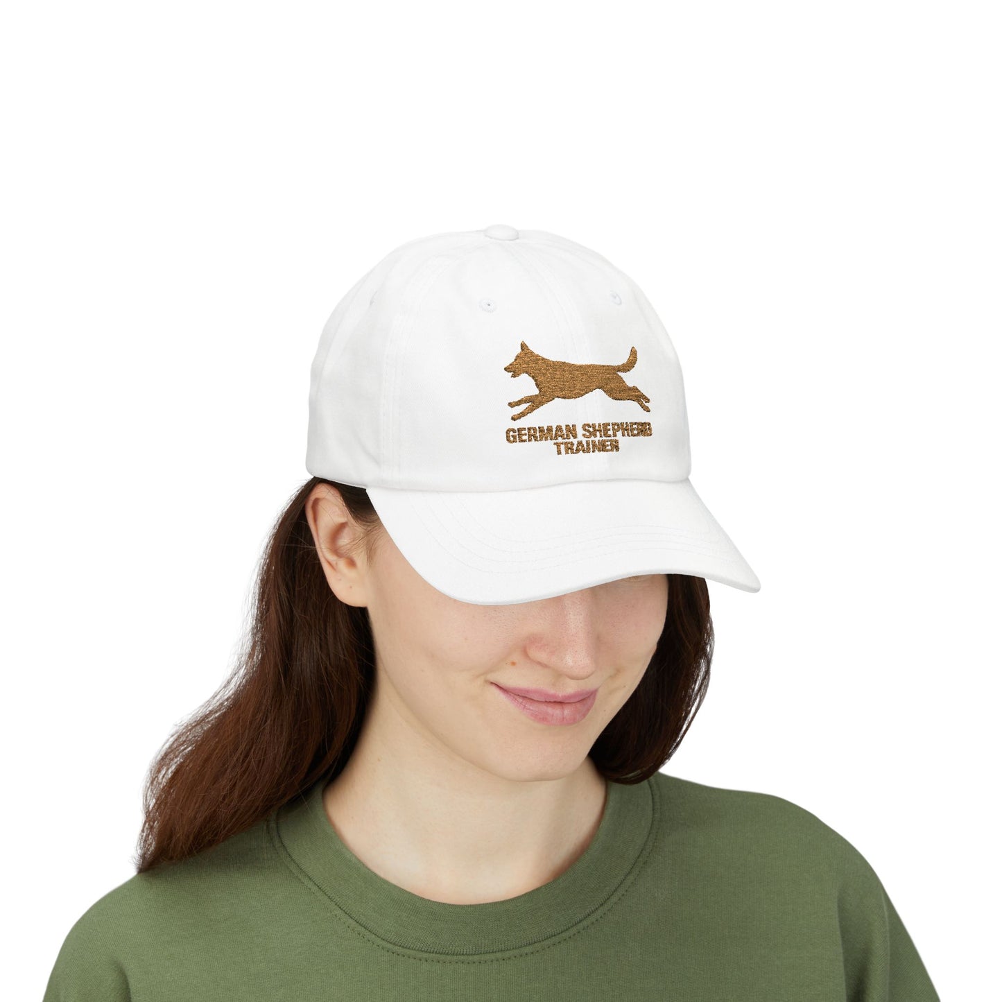 Embroidered German Shepherd Trainer Classic Dad Cap | Pet Lover Gift | Dog Trainer Merchandise