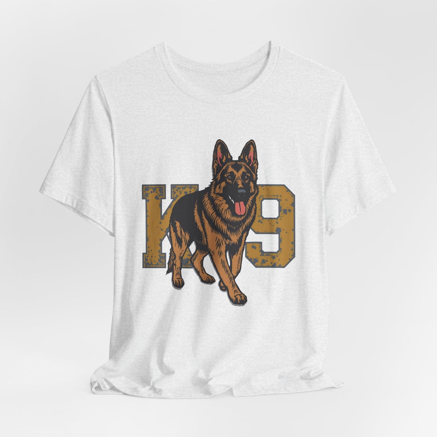 K9 Dog Lover German Shepherd Tee, Pet Owner Gift, Unisex Jersey Shirt
