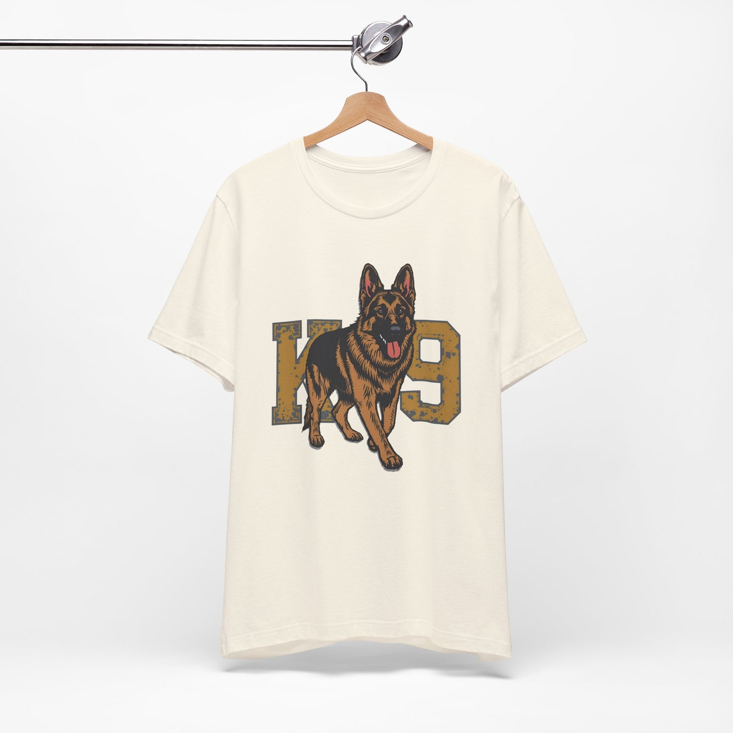 K9 Dog Lover German Shepherd Tee, Pet Owner Gift, Unisex Jersey Shirt