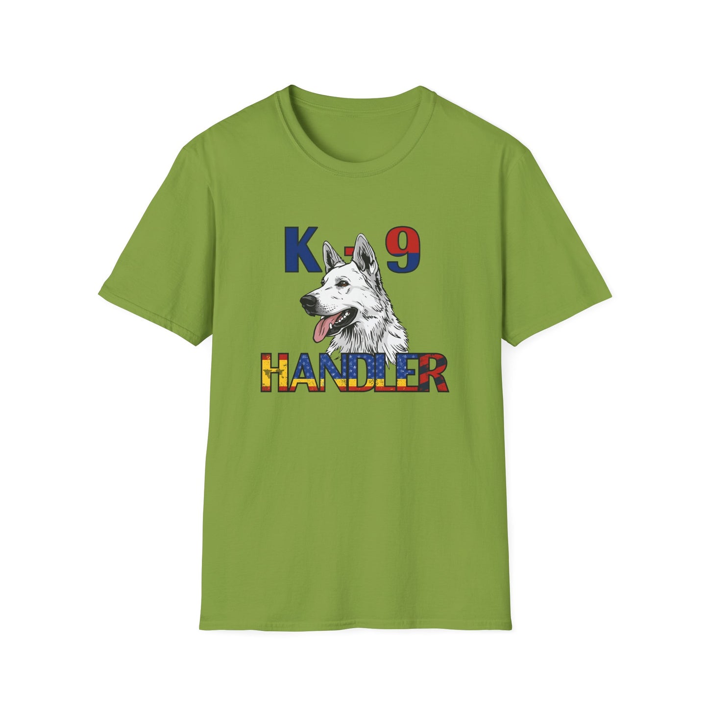 German Shepherd K9 Handler T-Shirt, Police Dog Tee, Canine Enthusiast Apparel