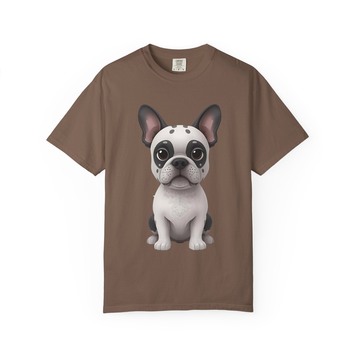 Cute 3D Design French Bulldog Unisex T-shirt, Animal Lover Gift