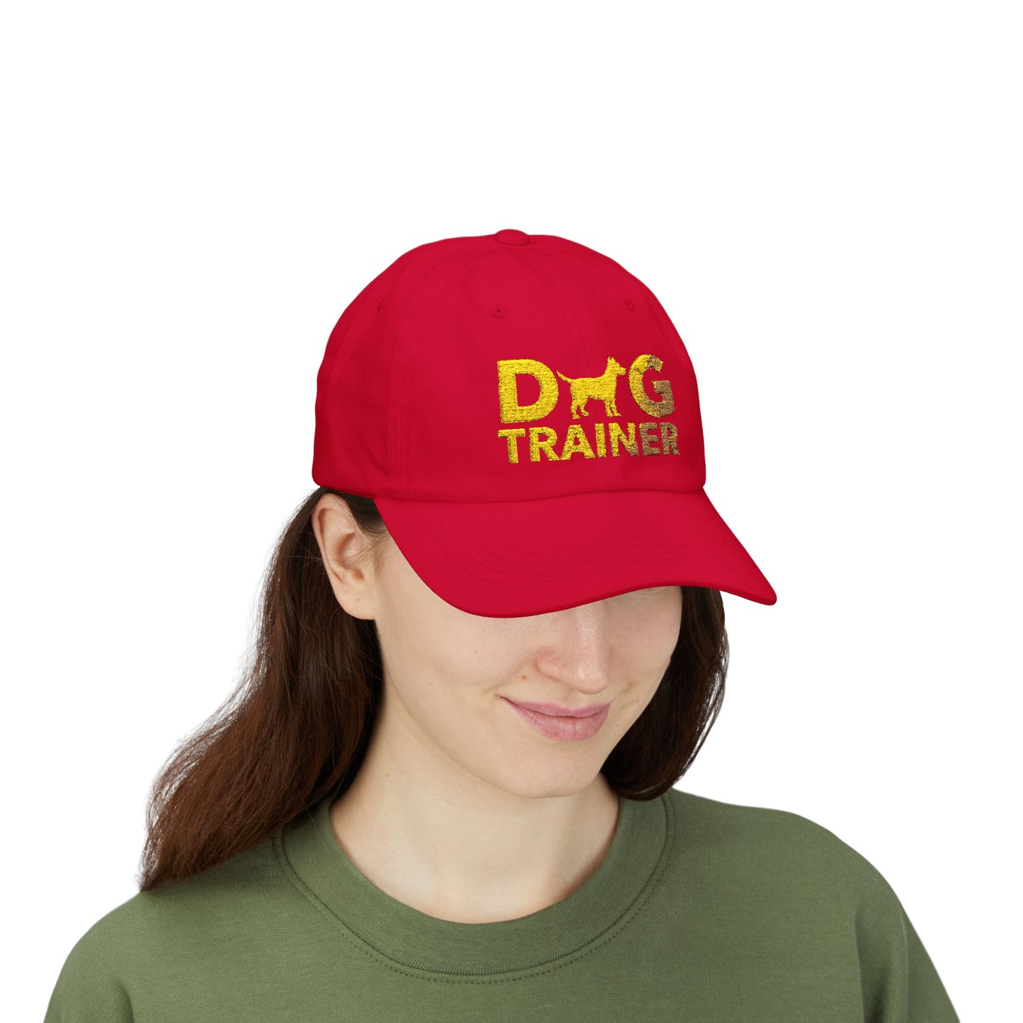 Dog Trainer Classic Dad Cap, Golden Embroidery Design, Pet Trainer Gift, Casual Wear