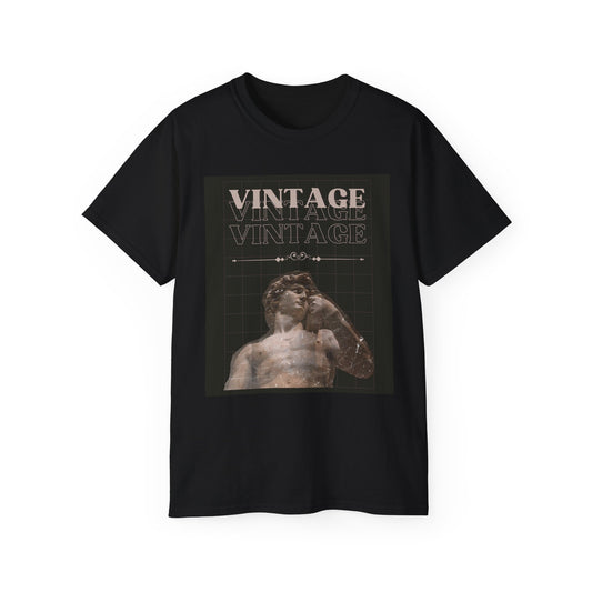 Vintage Ancient Roman Sculpture Art Unisex Tee, Retro Graphic T-Shirt, Casual Wear, Gift for Art Lovers, Unique Vintage Style Tee