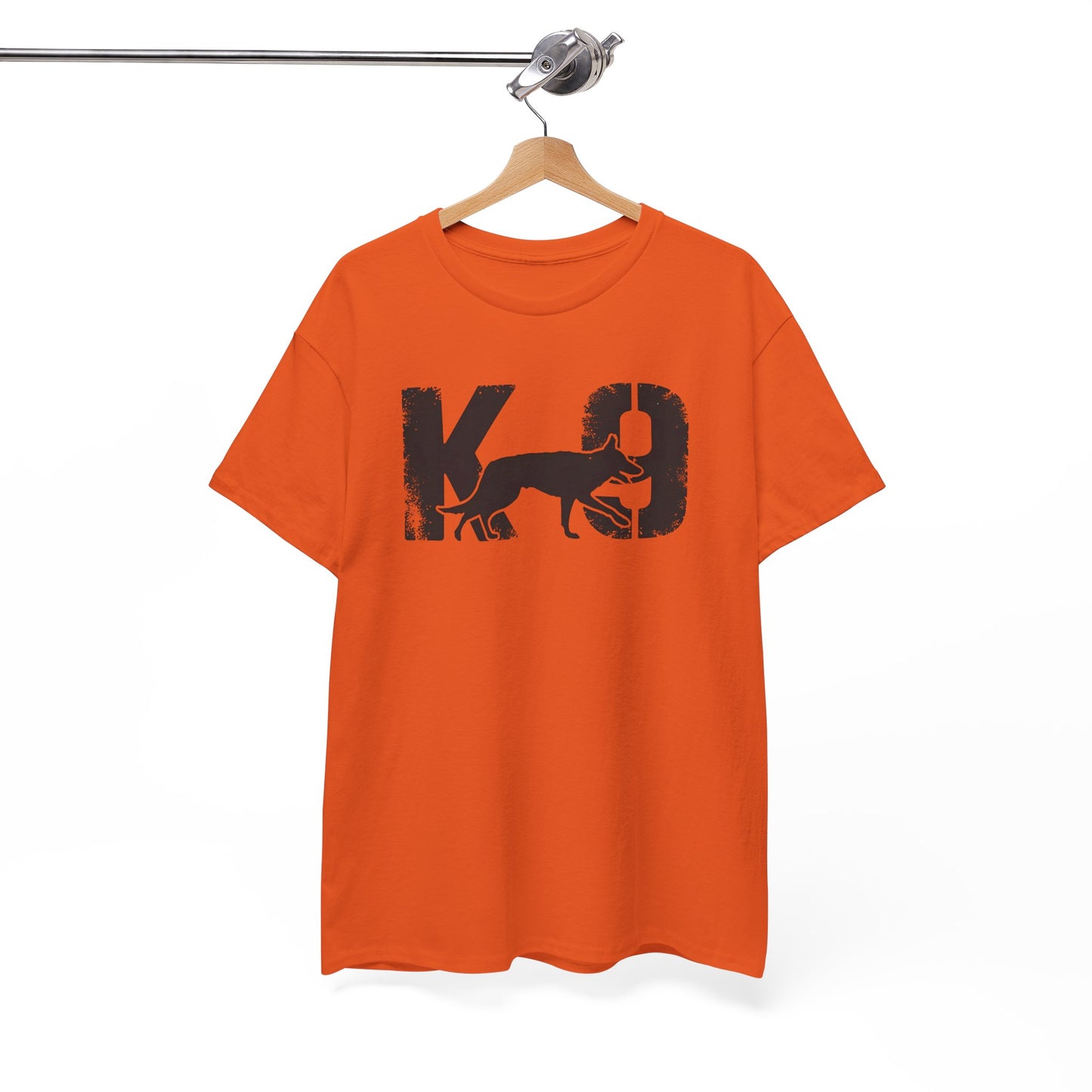 K-9 Dog Lover's Unisex Heavy Cotton Tee | T-Shirt for K-9 Handler | Dog Between K and 9 Design