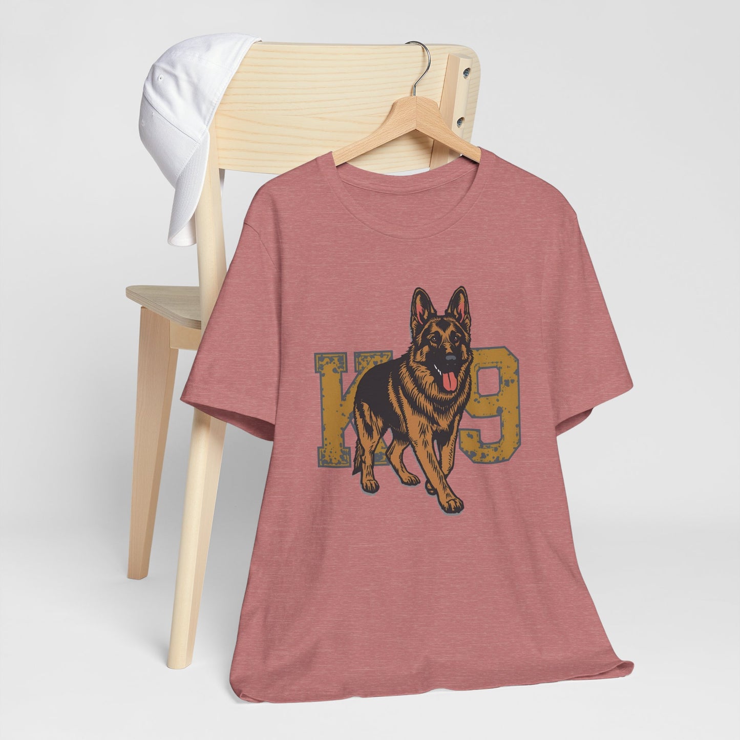 K9 Dog Lover German Shepherd Tee, Pet Owner Gift, Unisex Jersey Shirt