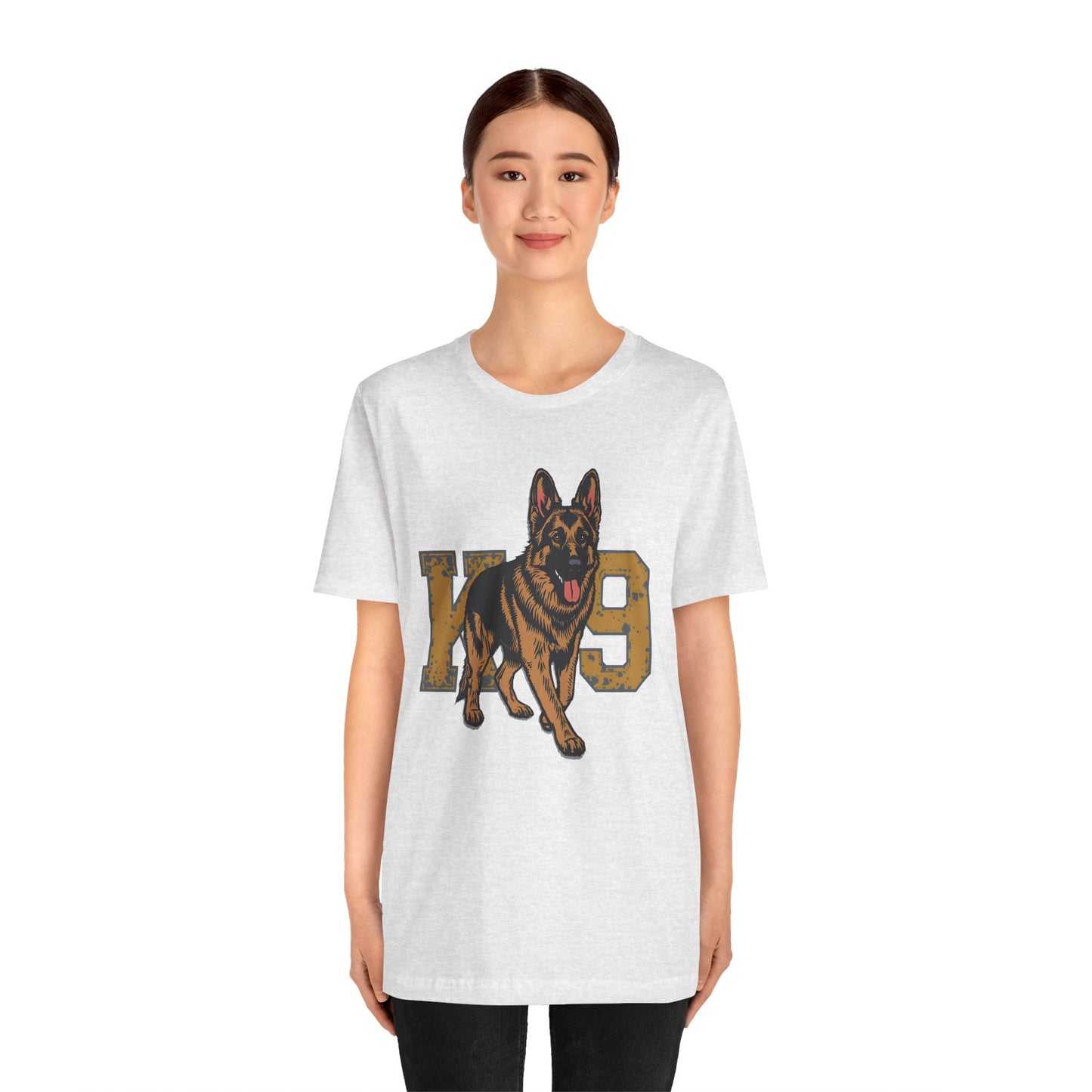 K9 Dog Lover German Shepherd Tee, Pet Owner Gift, Unisex Jersey Shirt