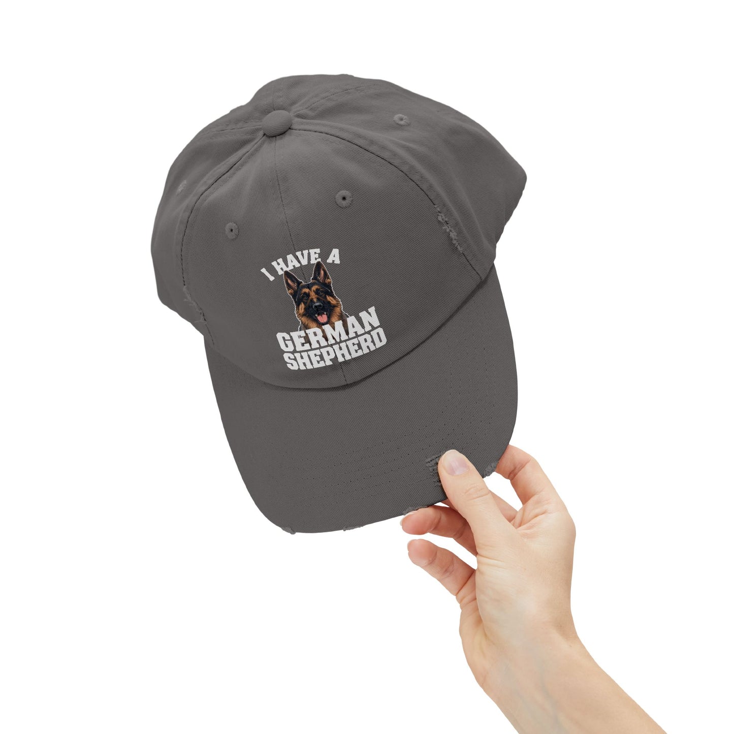 Dog Lover's Distressed Hat - I Have a German Shepherd