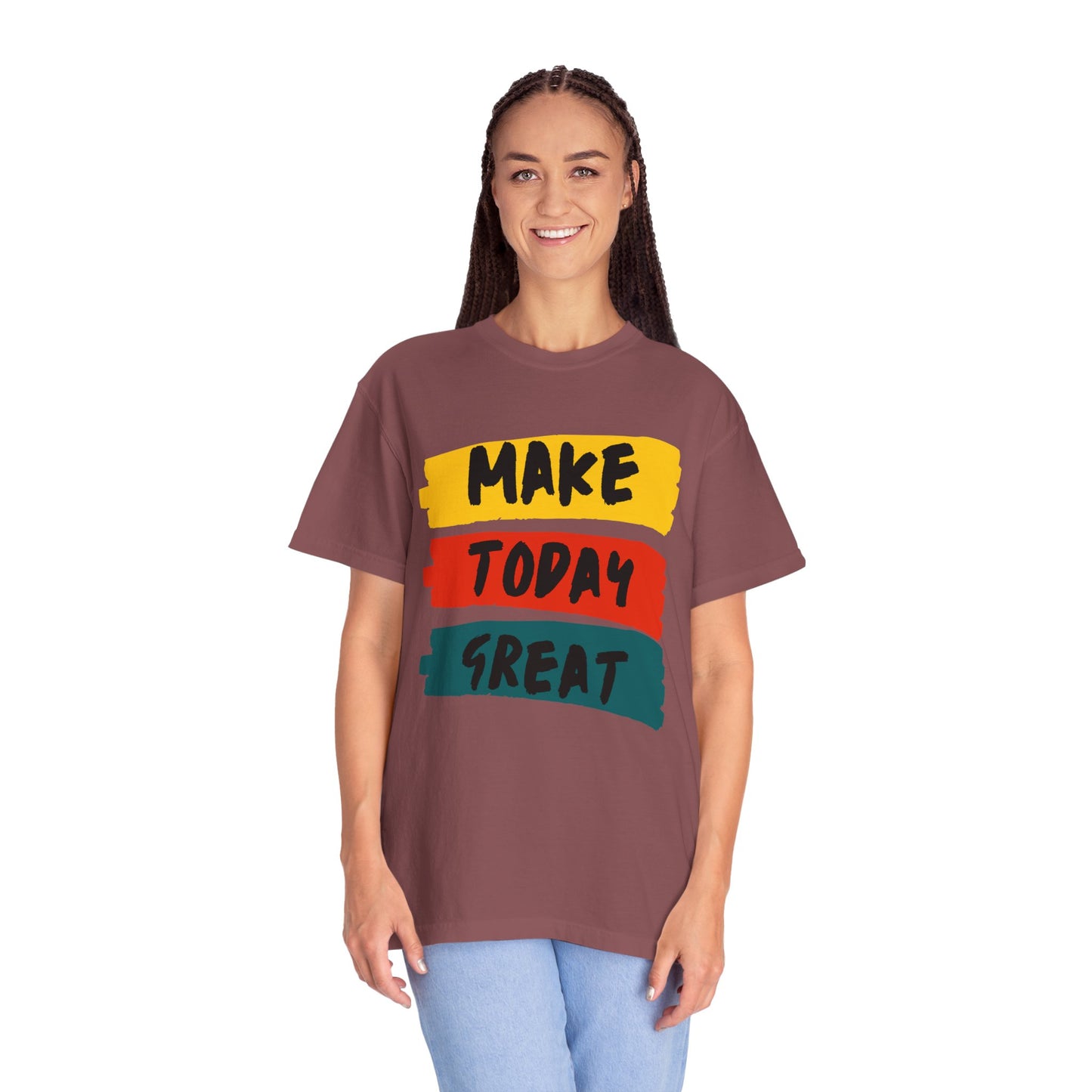 Motivational Unisex T-Shirt - Make Today Great, Casual Wear, Gifts for Her, Gifts for Him, Inspirational Tee, Everyday Comfort