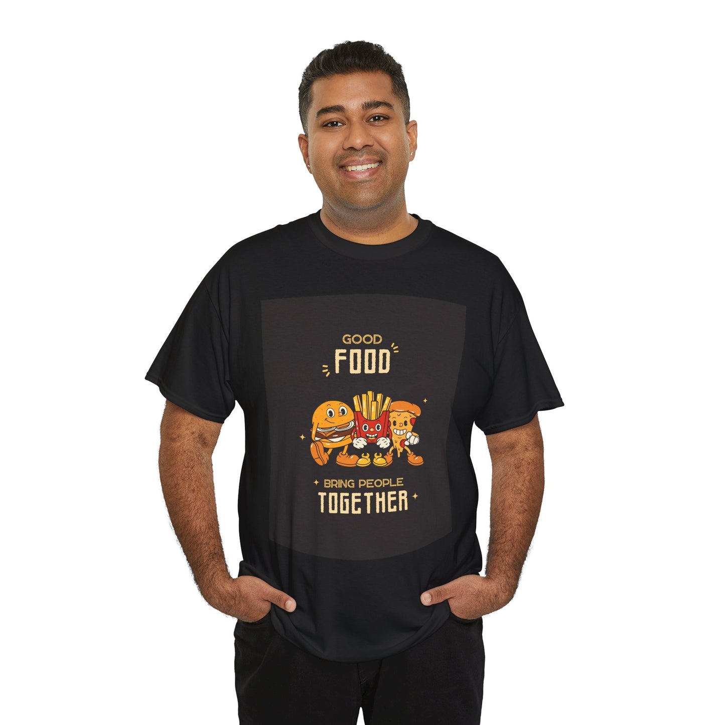 Good Food Unisex Tee | Fun Foodie Shirt, Gift for Food Lovers, Casual Wear, Kitchen Humor, BBQ Party