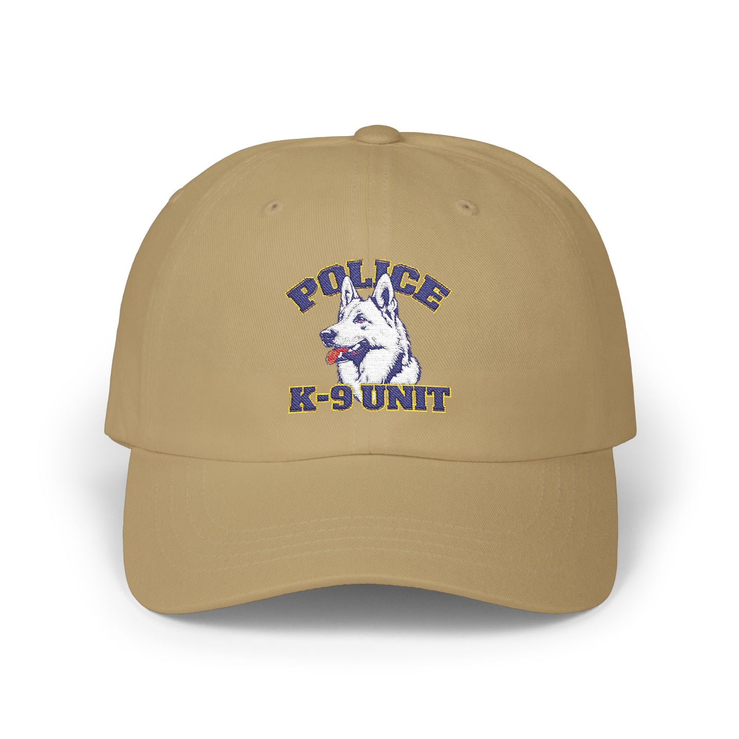 Police K-9 Unit Classic Embroidered Dad Cap, Adjustable Hat for Dog Lovers, Gift for Law Enforcement