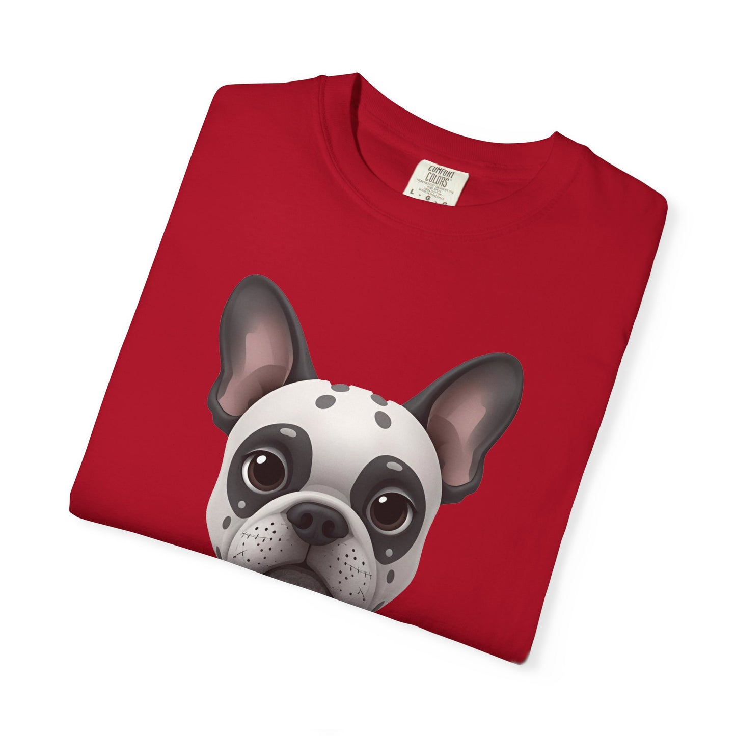 Cute 3D Design French Bulldog Unisex T-shirt, Animal Lover Gift
