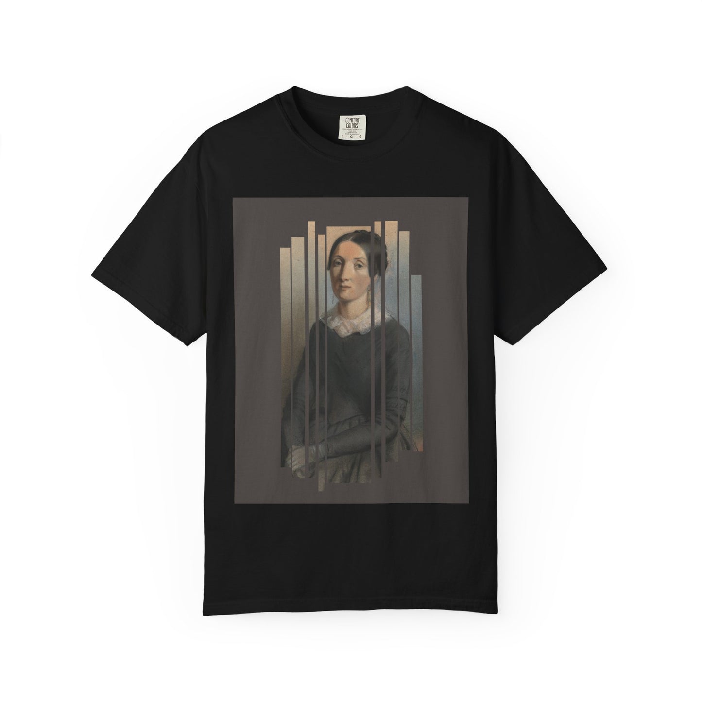 Vintage Aesthetic Art Tee, Unisex Garment-Dyed T-shirt with Artistic Design, Casual Wear, Gift for Art Lovers, Trendy Graphic Shirt