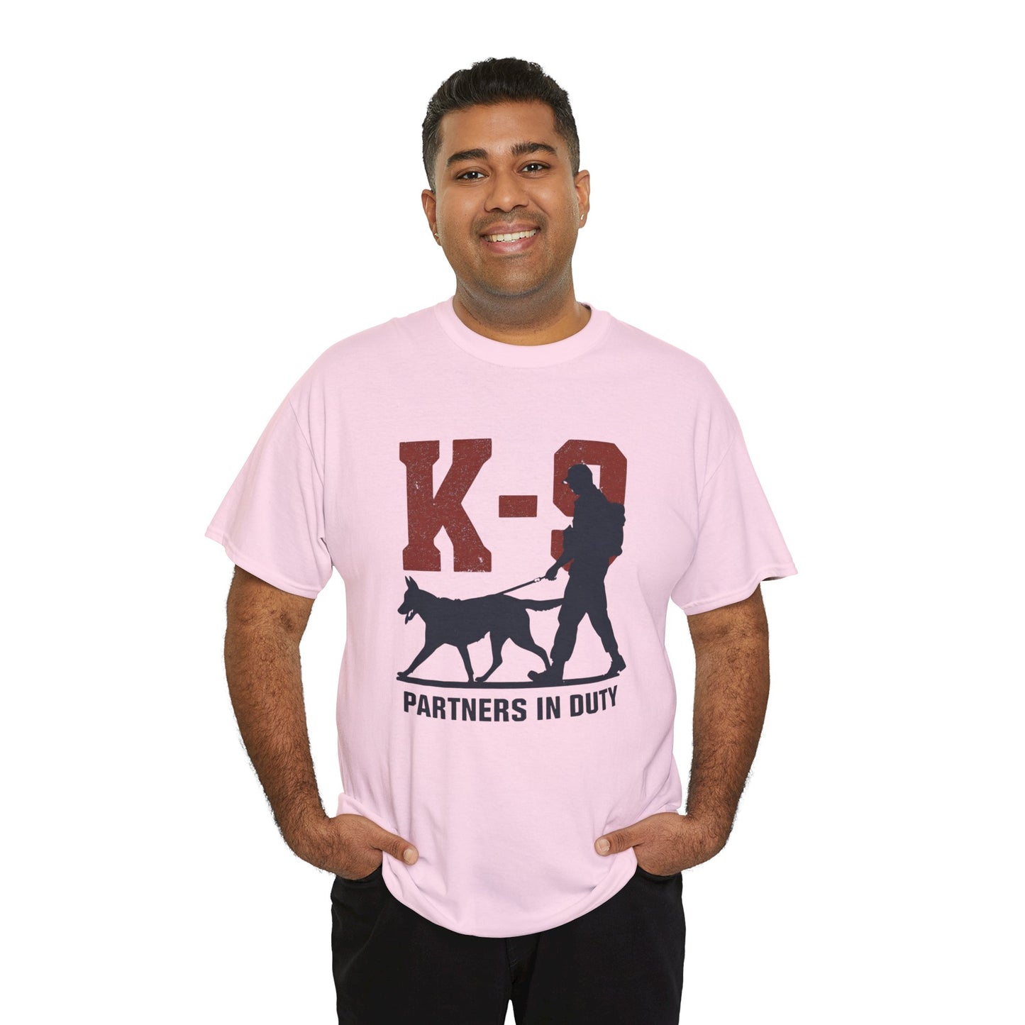 K-9 Partners in Duty Tee, Dog Handler T-Shirt, Dog Lover Tee, Police Dog Apparel, Dog Owner T-Shirt