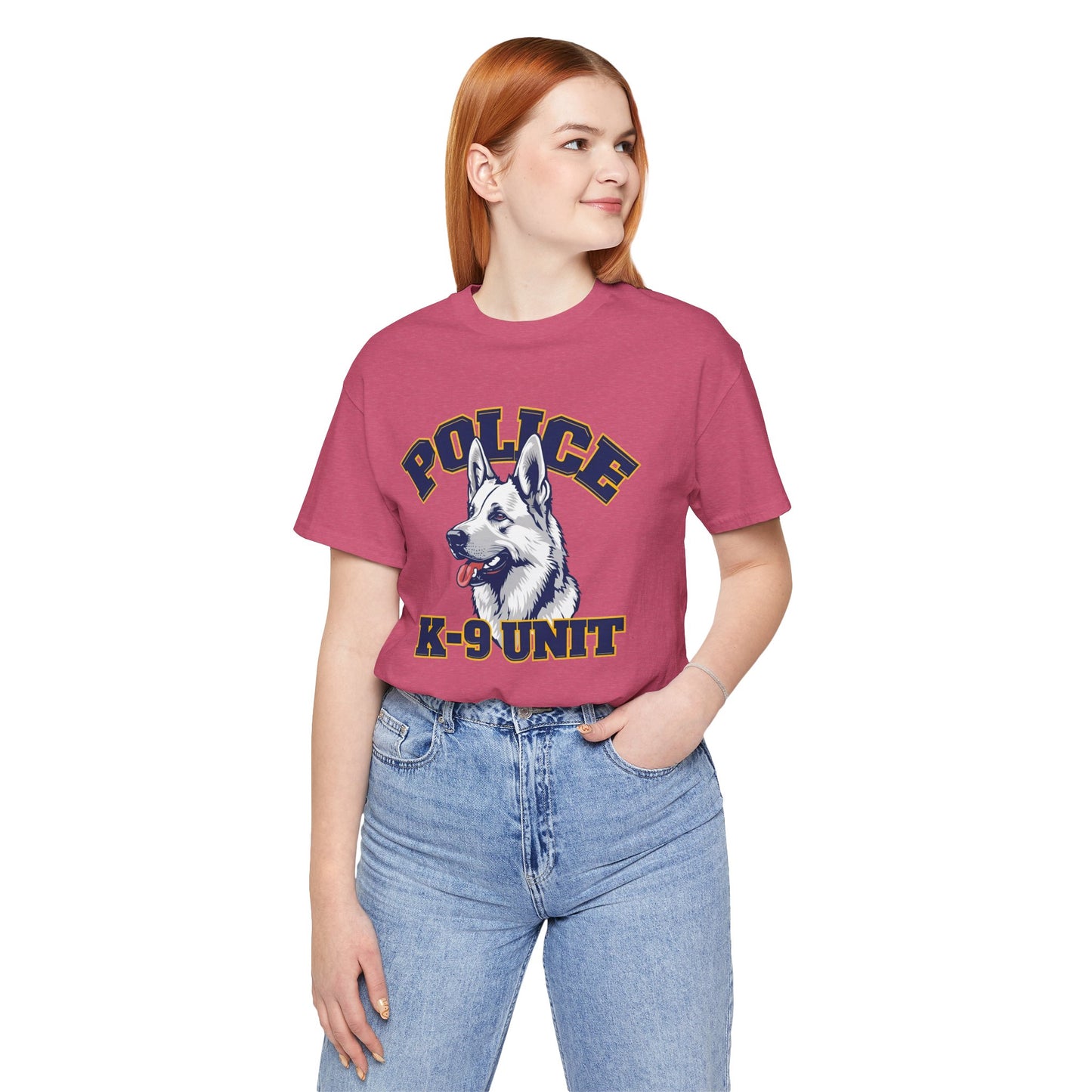 German Shepherd K-9 Unit Police Tee - Perfect for Dog Lovers, Police Fans
