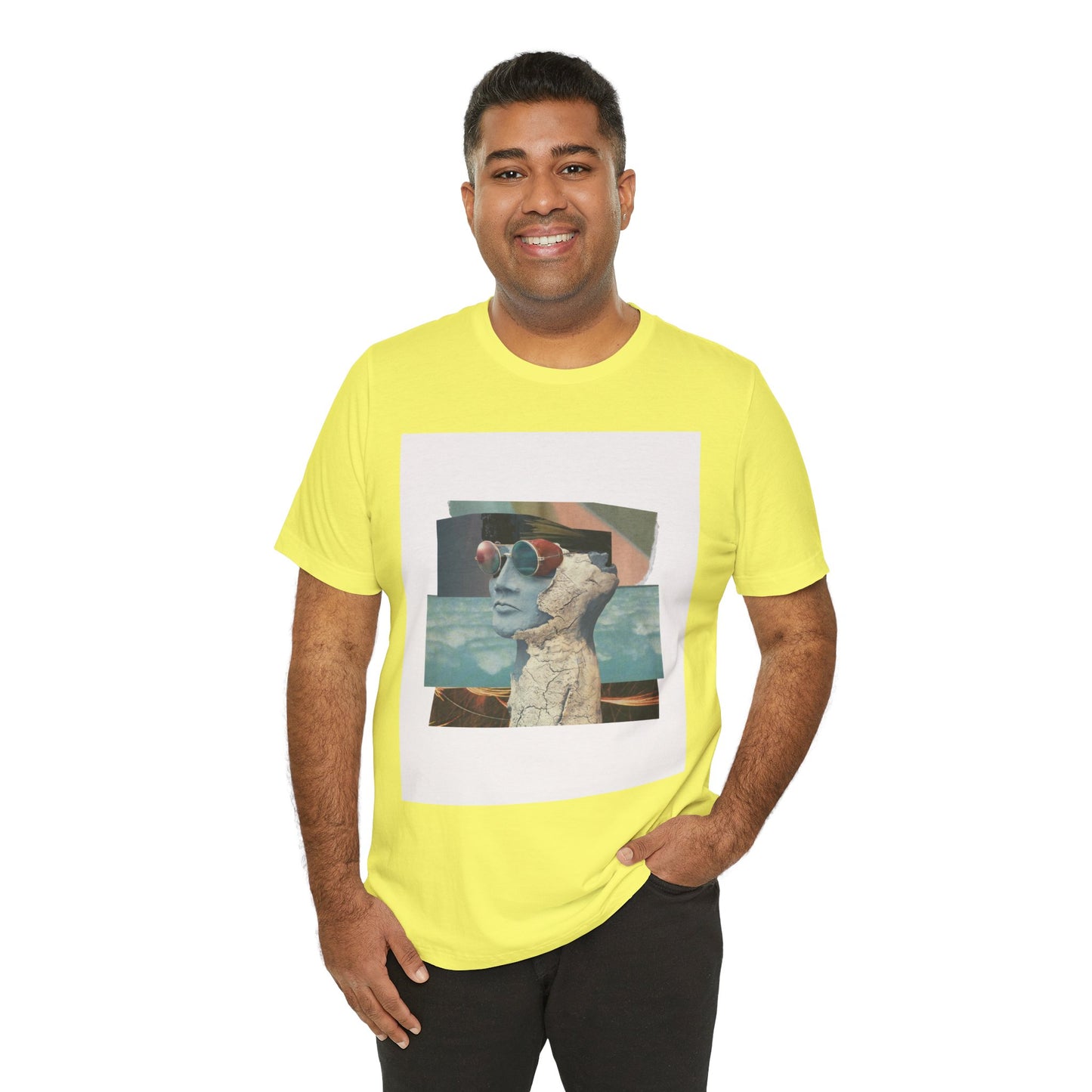 Retro Vibes Unisex Jersey Tee - Cool Graphic Shirt for Everyday Wear, Gift for Friends, Summer Style, Casual Hanging Out