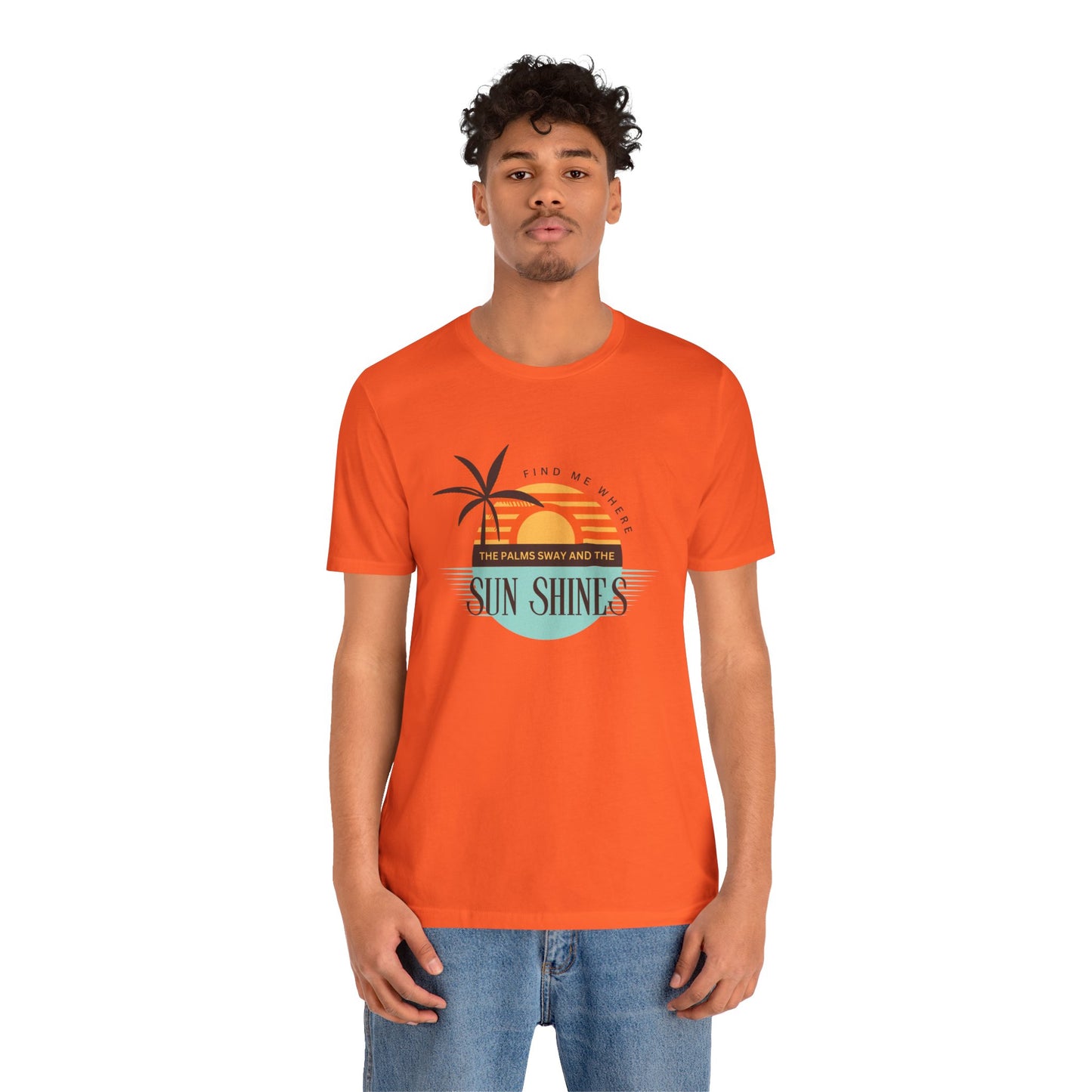 Tropical Vibes Tee - Relaxing Beach Sunset Design for Travelers and Summer Lovers, Perfect Gift for Vacations, Beach Days, and Casual Style