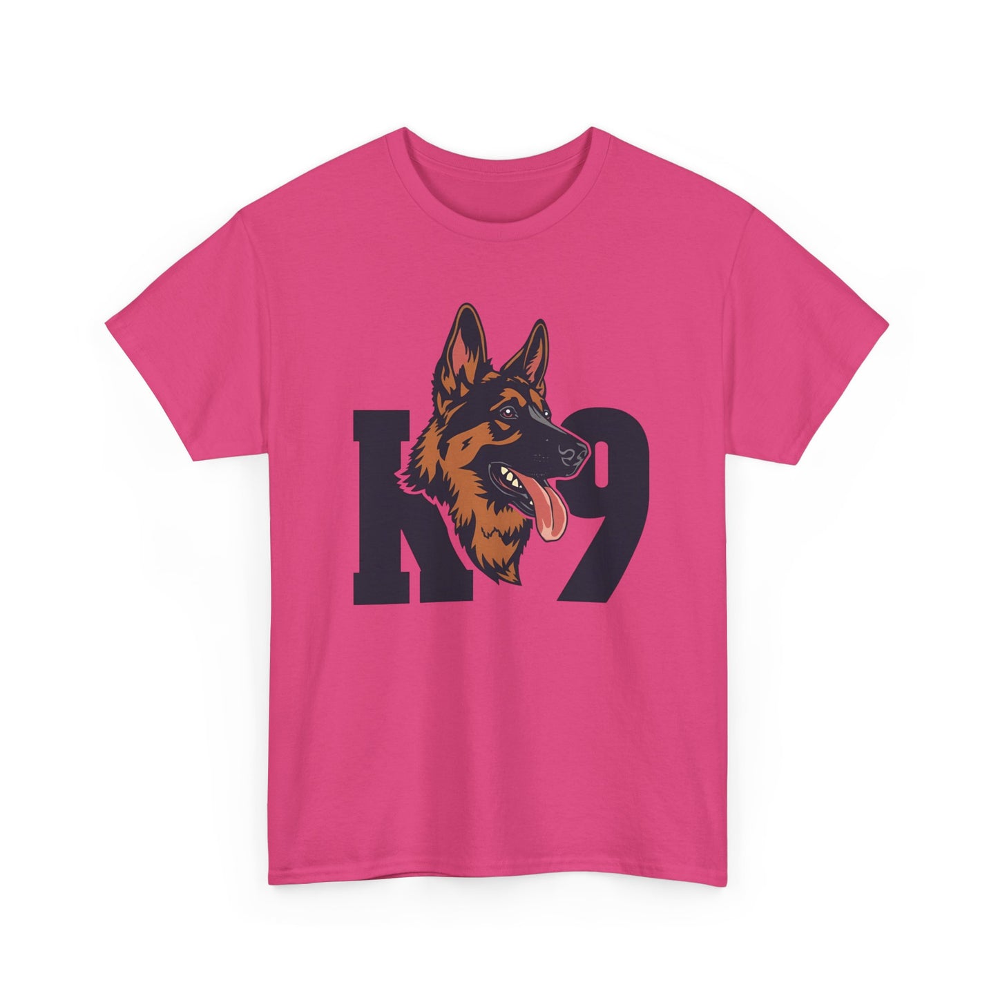 German Shepherd K9 Lover Unisex Heavy Cotton Tee | Dog Owner Gift, Dog Lover Apparel