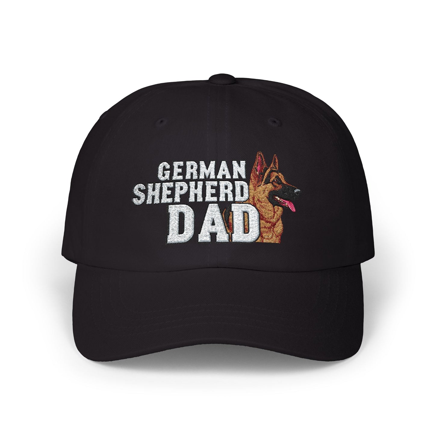 German Shepherd Embroidered Dad Cap - Classic Dad Hat for Dog Lovers