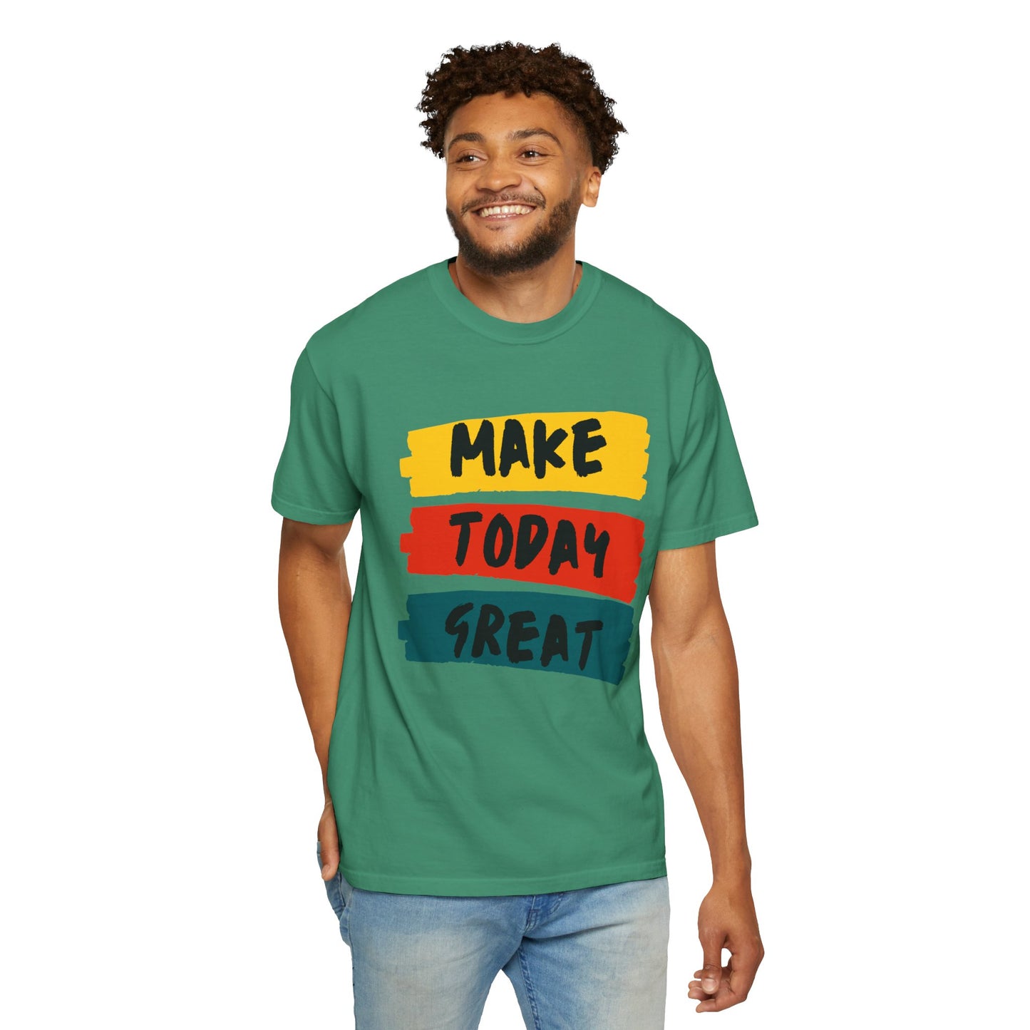 Motivational Unisex T-Shirt - Make Today Great, Casual Wear, Gifts for Her, Gifts for Him, Inspirational Tee, Everyday Comfort