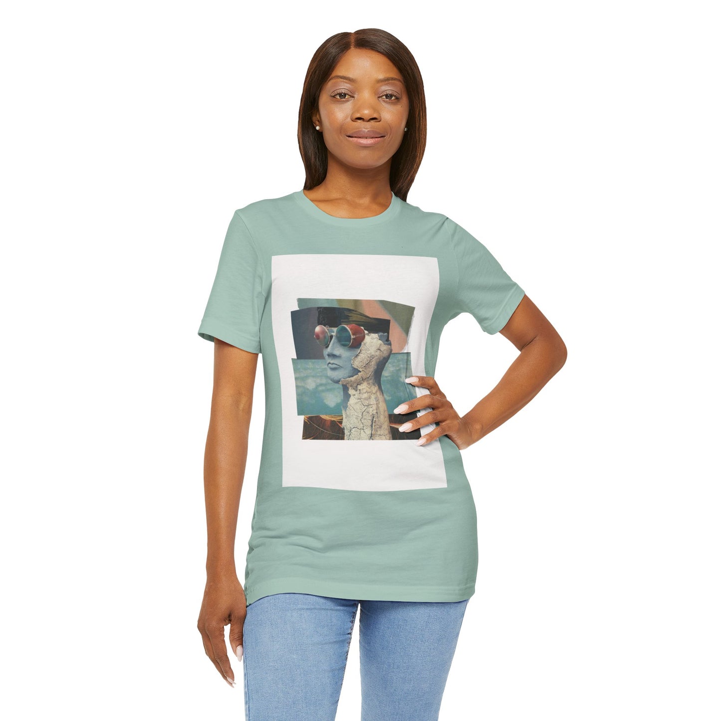 Retro Vibes Unisex Jersey Tee - Cool Graphic Shirt for Everyday Wear, Gift for Friends, Summer Style, Casual Hanging Out
