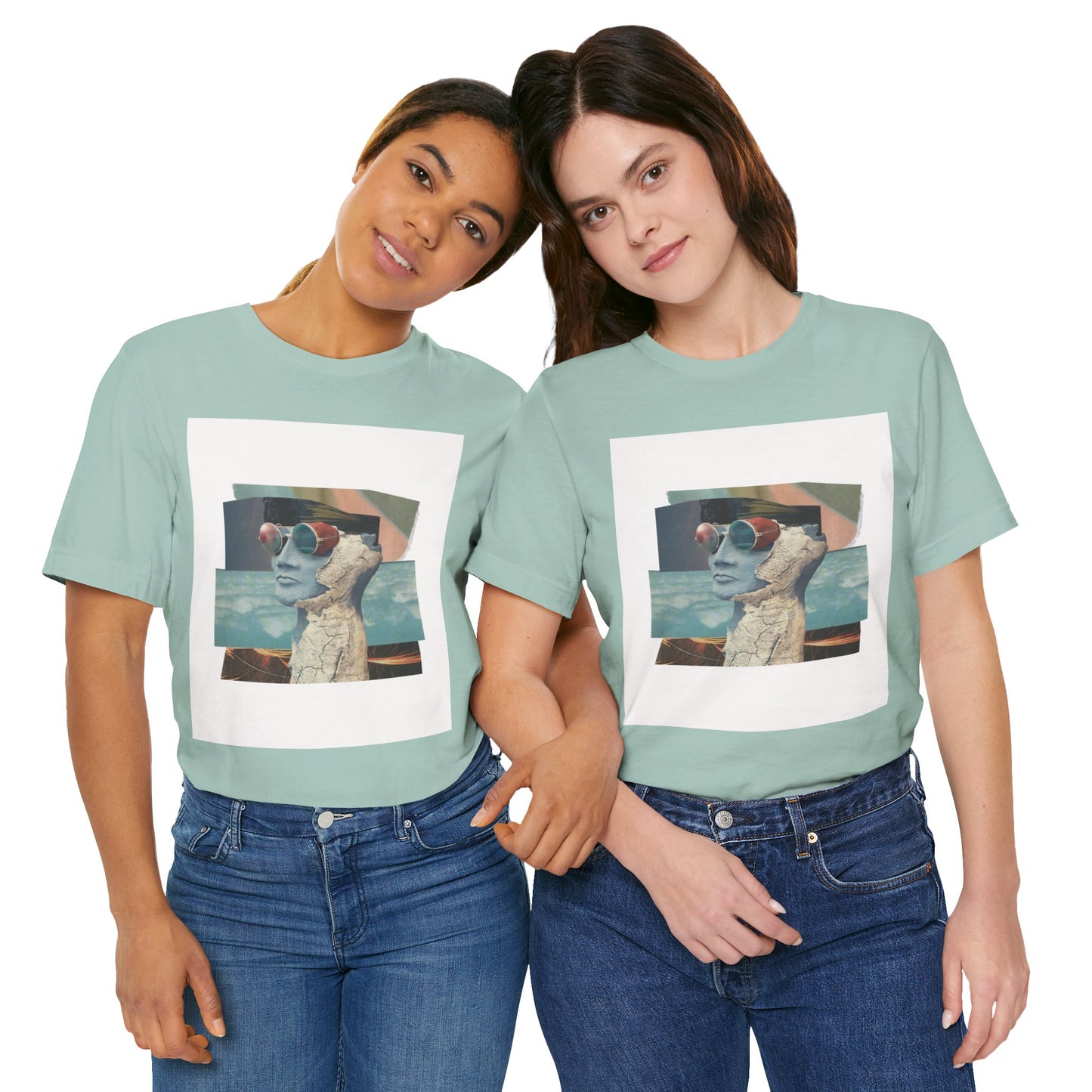 Retro Vibes Unisex Jersey Tee - Cool Graphic Shirt for Everyday Wear, Gift for Friends, Summer Style, Casual Hanging Out