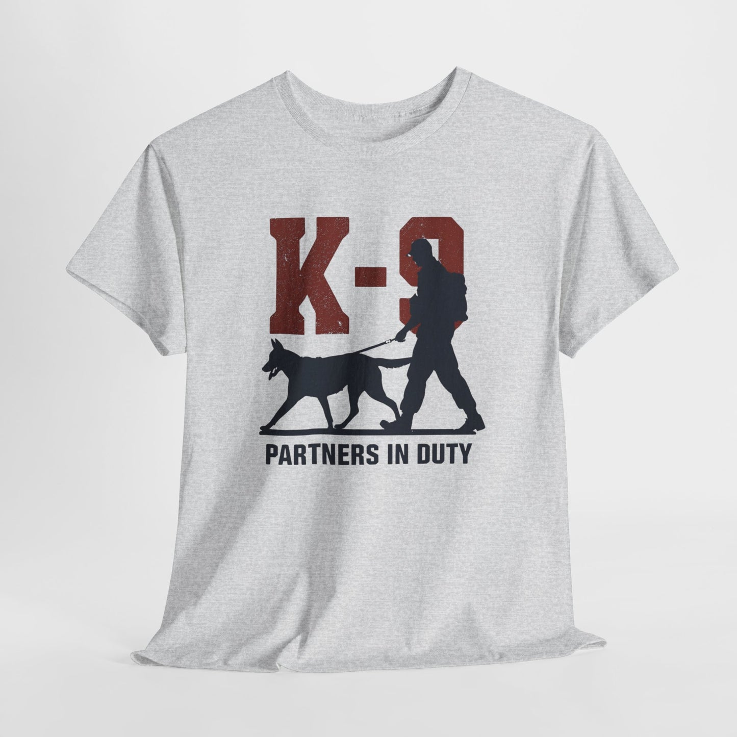 K-9 Partners in Duty Tee, Dog Handler T-Shirt, Dog Lover Tee, Police Dog Apparel, Dog Owner T-Shirt