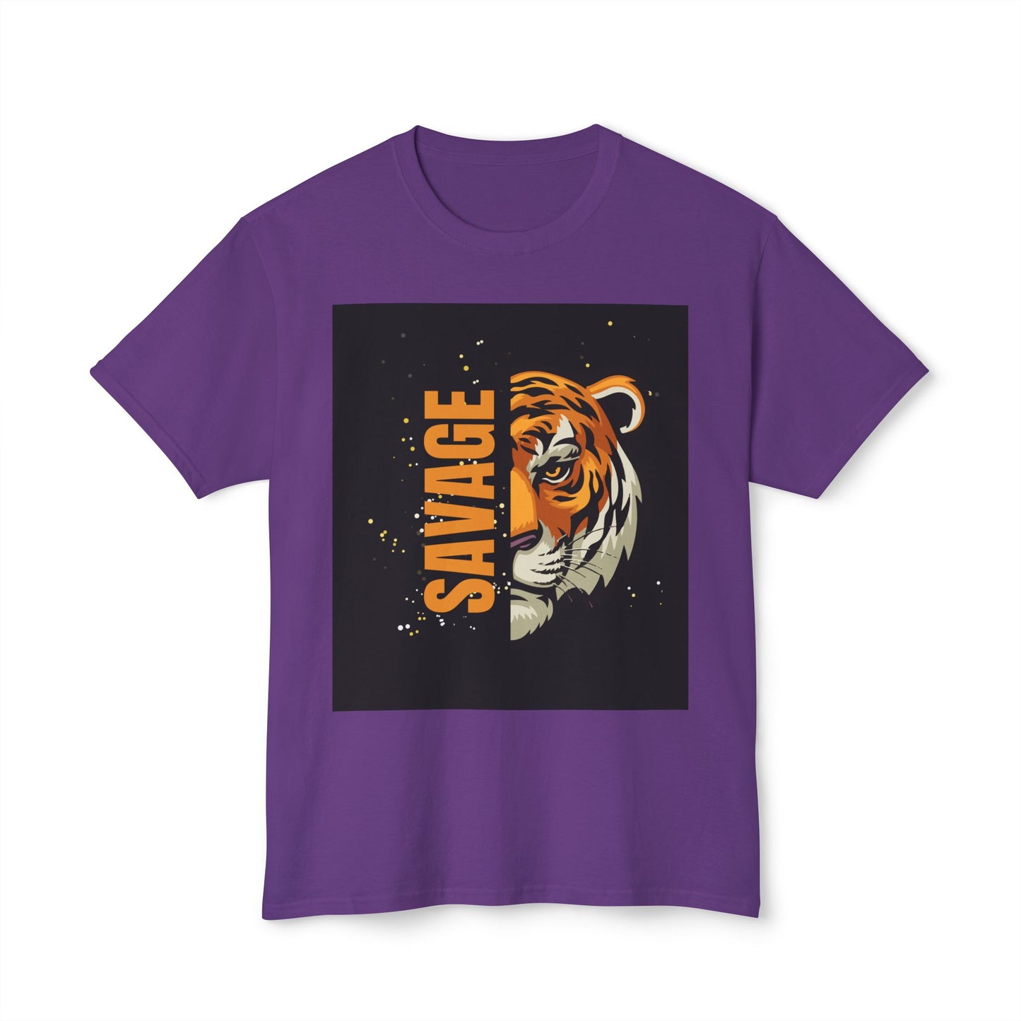 Savage Tiger Unisex T-Shirt, Graphic Tee, Animal Lover Shirt, Trendy Fashion, Gift for Him/Her, Wild Style Clothing