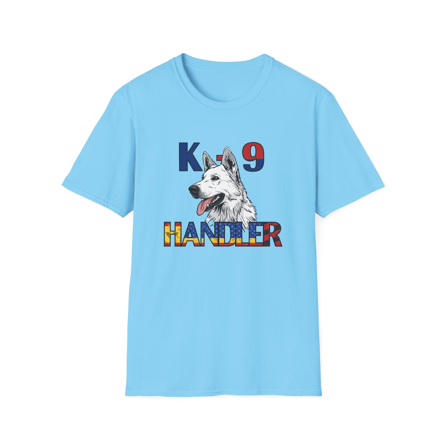 German Shepherd K9 Handler T-Shirt, Police Dog Tee, Canine Enthusiast Apparel