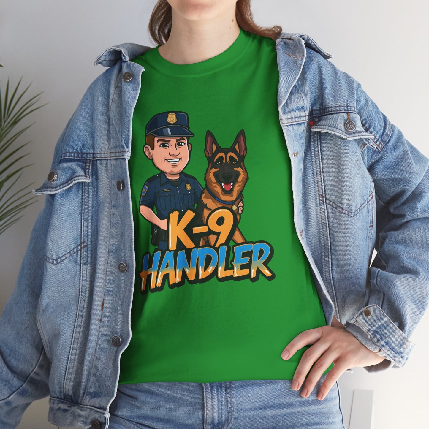 Funny K-9 Handler T-Shirt: The Ultimate Gift for Dog Lovers & Officers