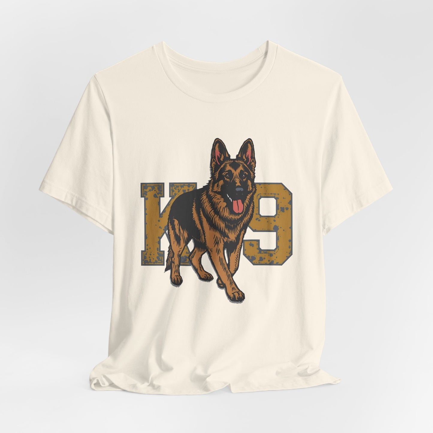 K9 Dog Lover German Shepherd Tee, Pet Owner Gift, Unisex Jersey Shirt