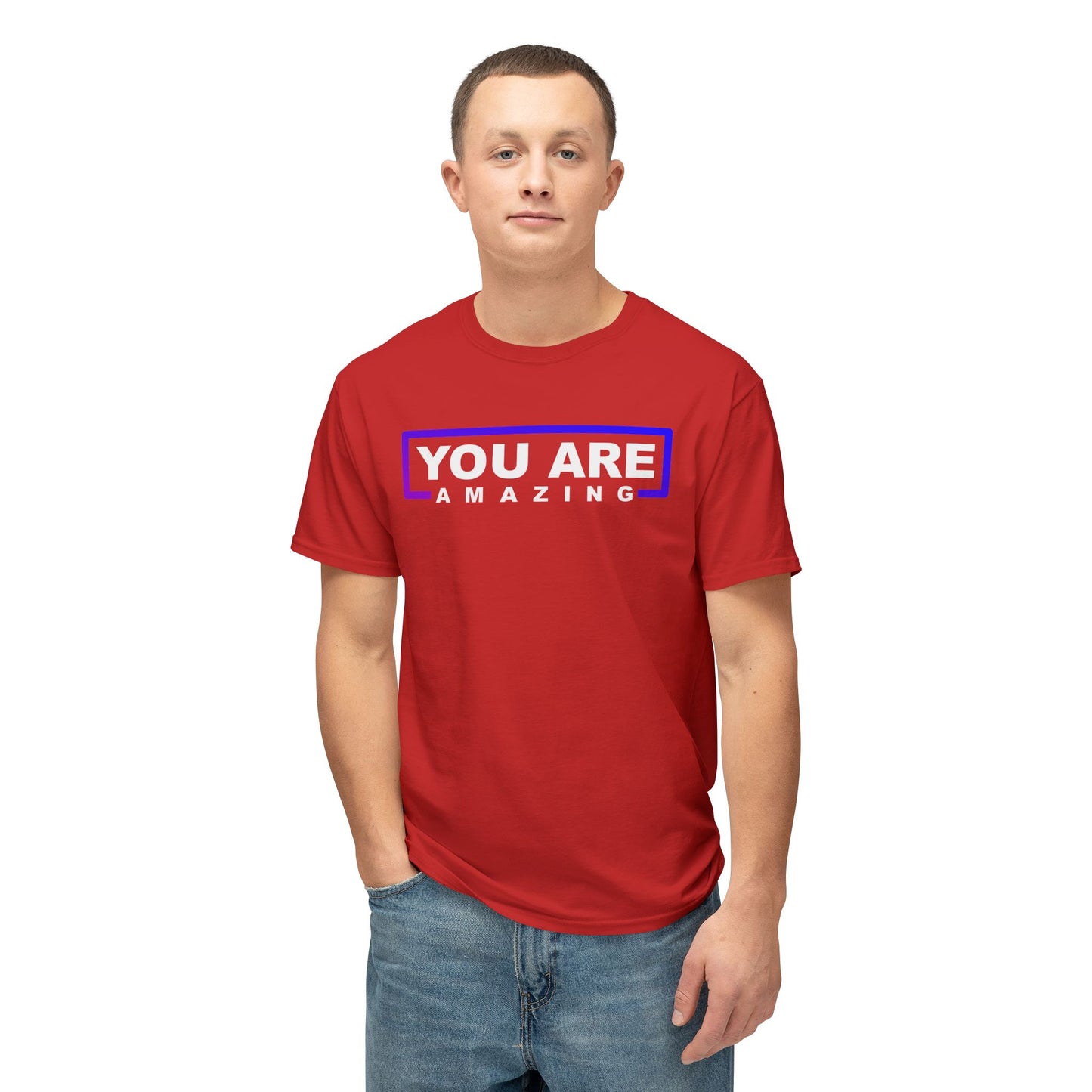 You Are Amazing Inspirational Quote T-Shirt, Motivational Gift, Casual Wear, Affirmation Apparel, Birthday Gift, Positive Vibes Clothing