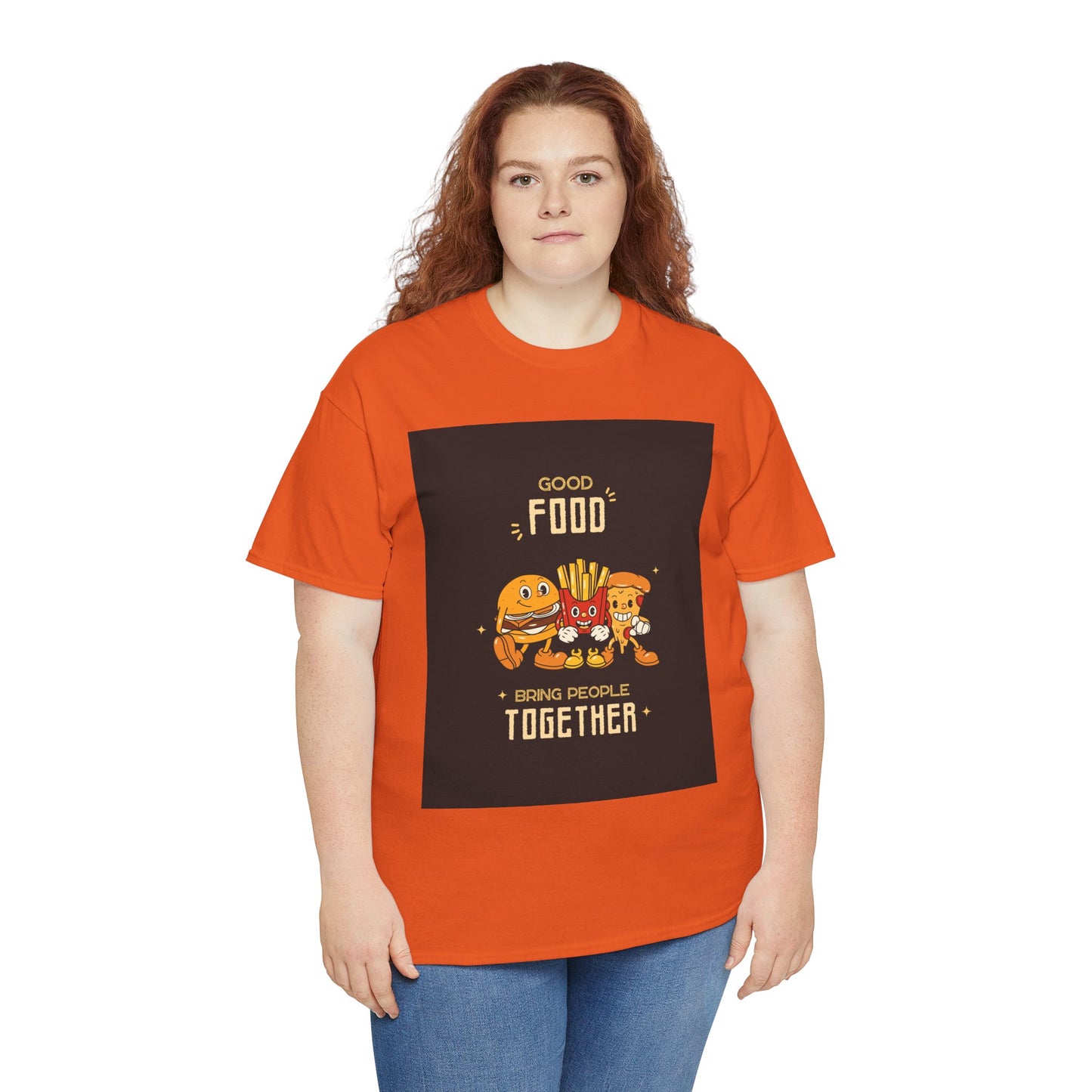 Good Food Unisex Tee | Fun Foodie Shirt, Gift for Food Lovers, Casual Wear, Kitchen Humor, BBQ Party