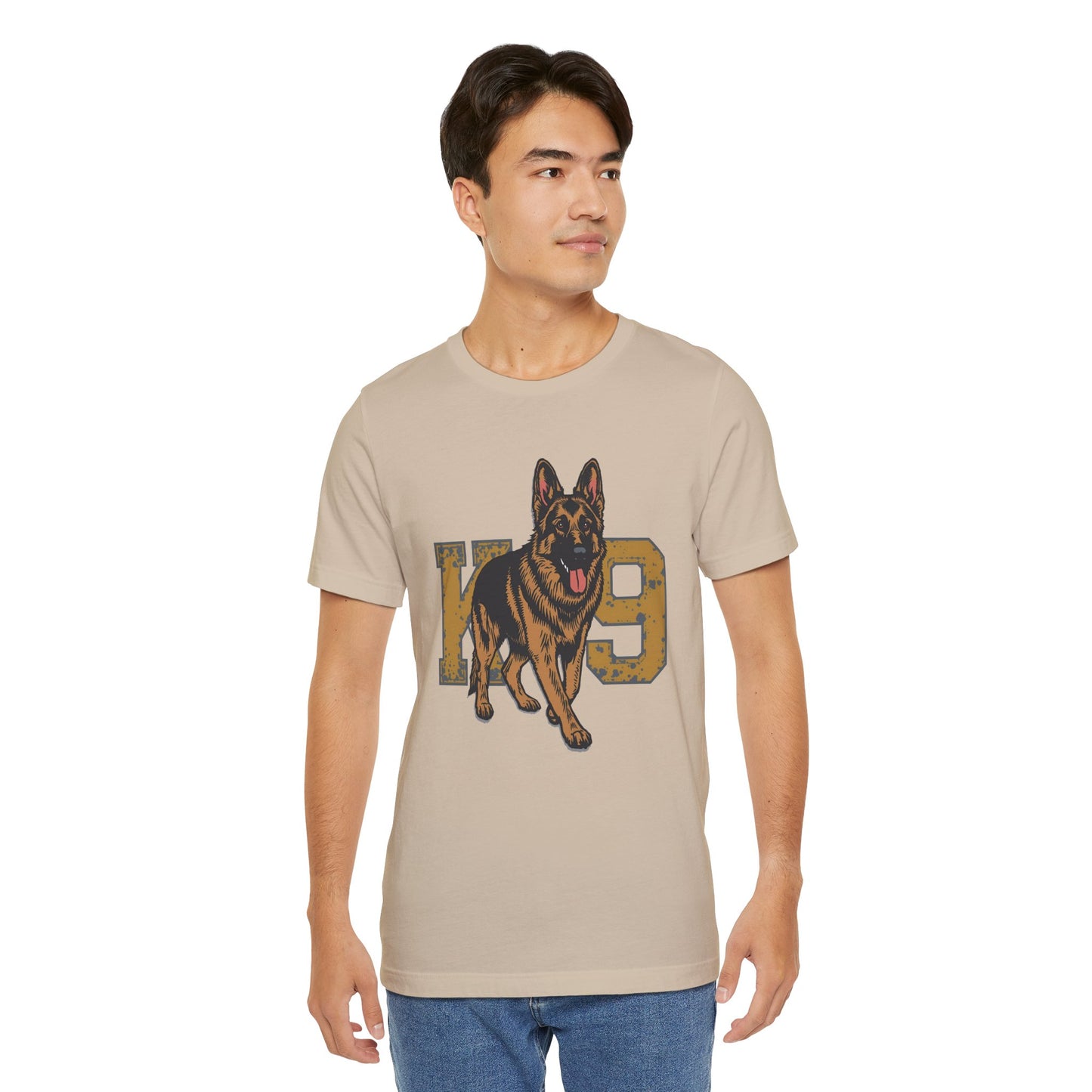 K9 Dog Lover German Shepherd Tee, Pet Owner Gift, Unisex Jersey Shirt