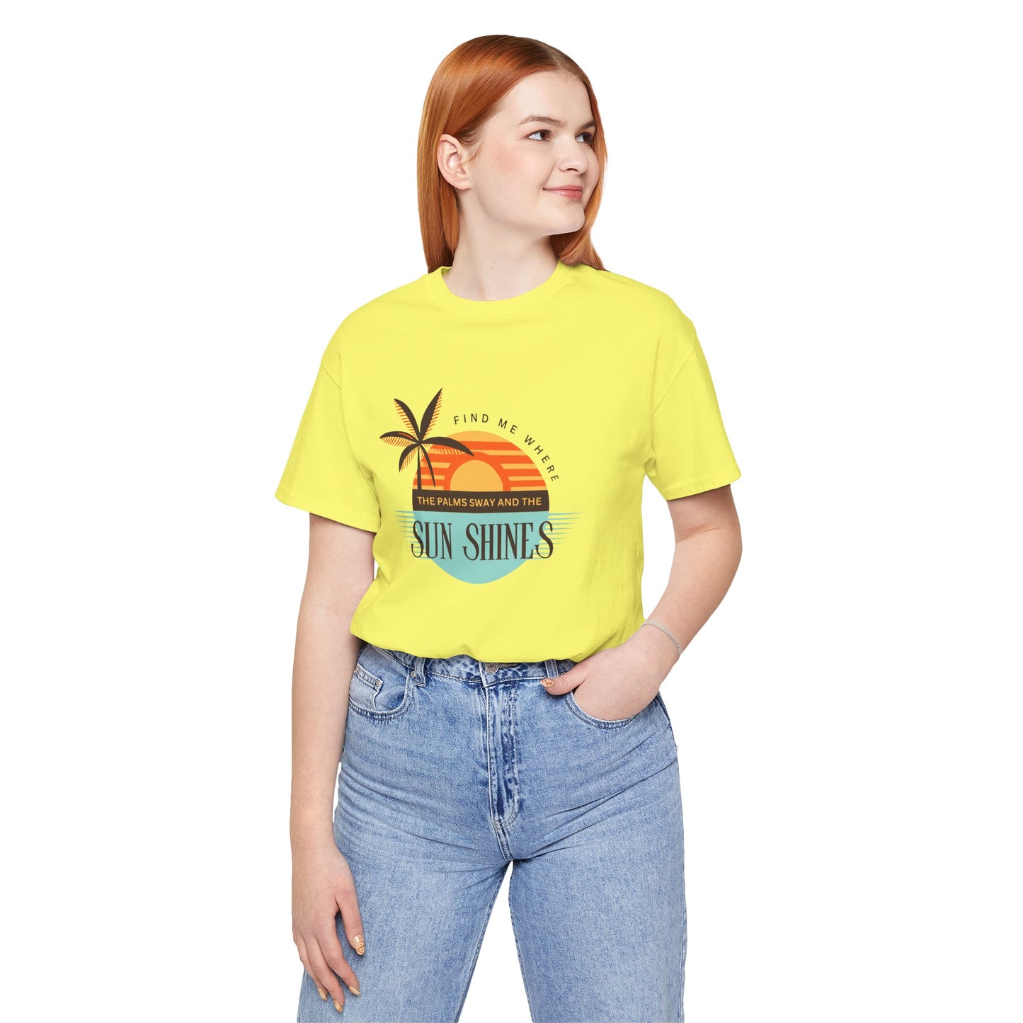 Tropical Vibes Tee - Relaxing Beach Sunset Design for Travelers and Summer Lovers, Perfect Gift for Vacations, Beach Days, and Casual Style