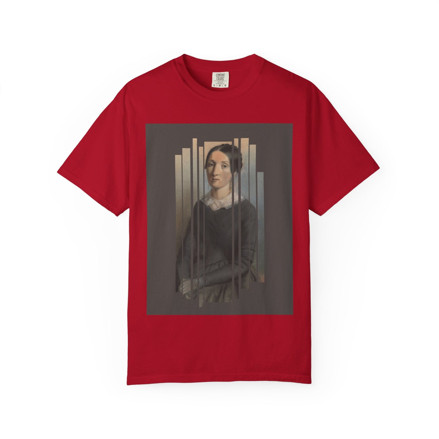 Vintage Aesthetic Art Tee, Unisex Garment-Dyed T-shirt with Artistic Design, Casual Wear, Gift for Art Lovers, Trendy Graphic Shirt