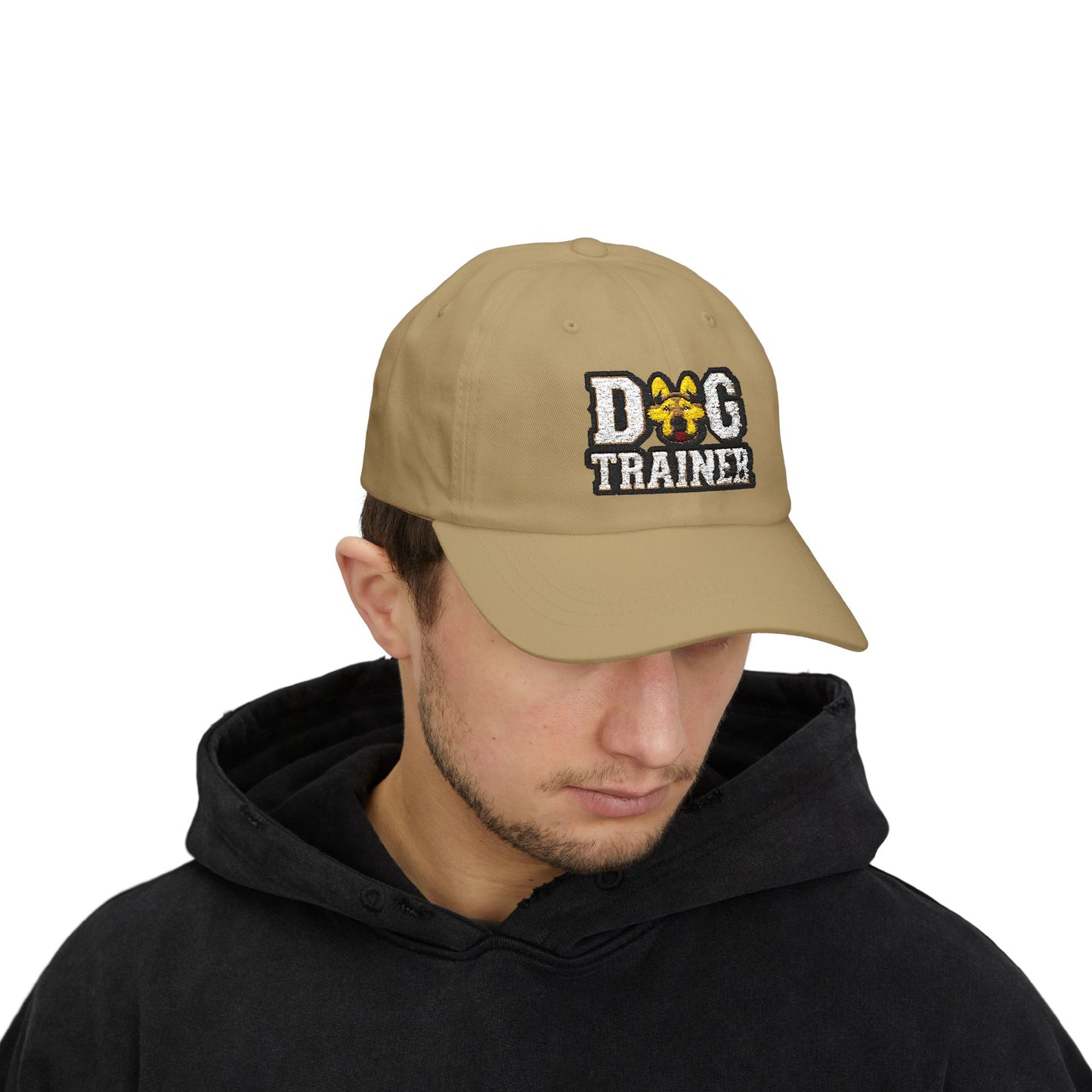 Embroidered Dog Trainer Classic Dad Cap - Perfect Gift for Dog Owners, Casual Hat, Adjustable Baseball Cap